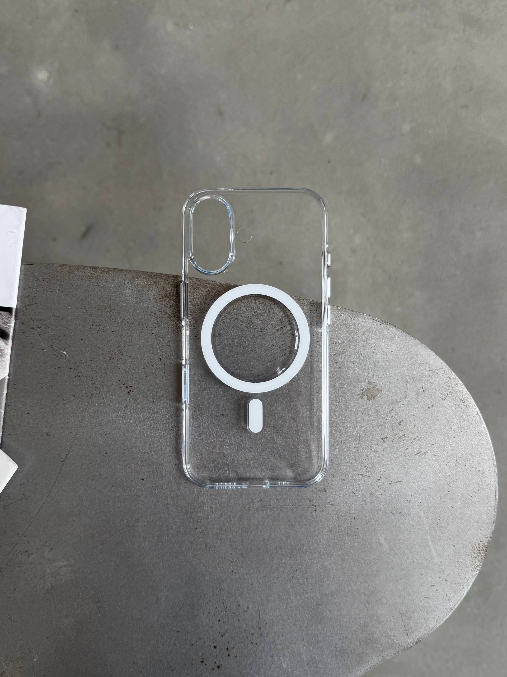 Чохол прозорий KZDOO Iceguard з Magsafe (Camera Control) на iPhone 17