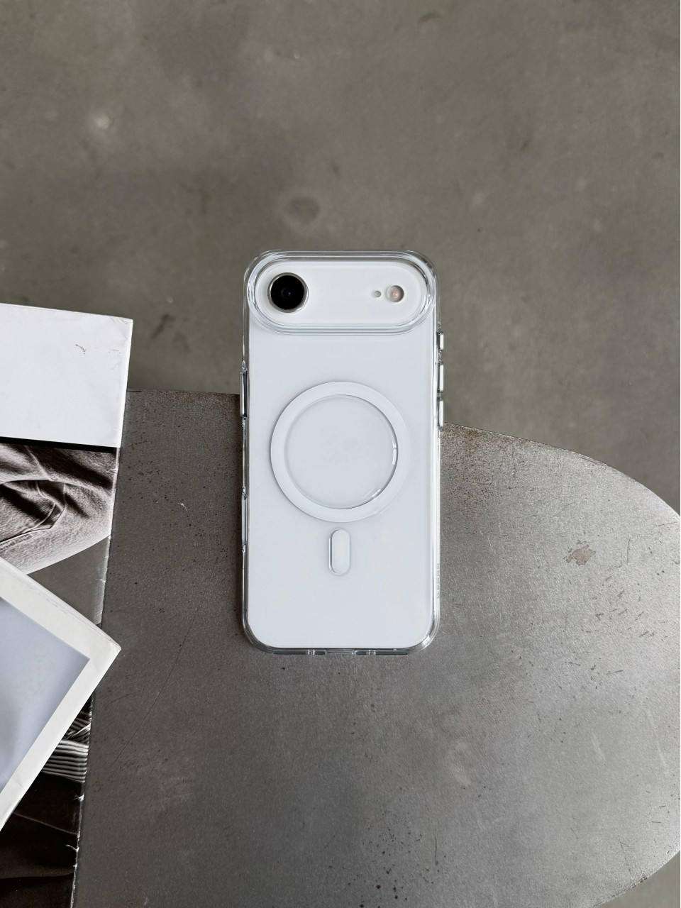 Чохол прозорий KZDOO Iceguard з Magsafe (Camera Control) на iPhone 17 Air