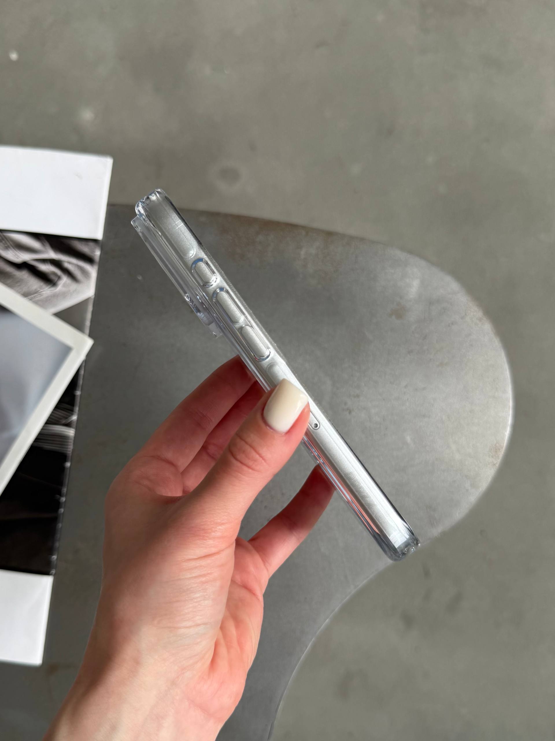 Чохол прозорий KZDOO Iceguard з Magsafe (Camera Control) на iPhone 17 Pro Max