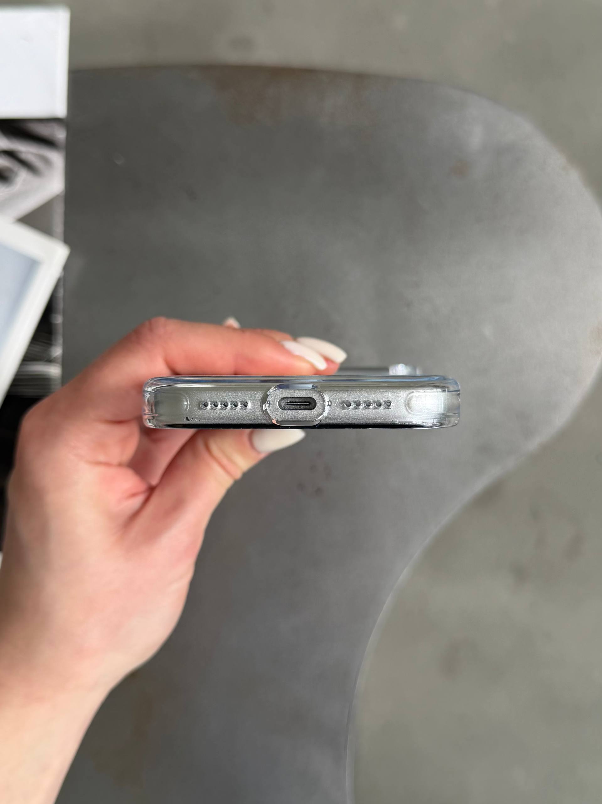 Чохол прозорий KZDOO Iceguard з Magsafe (Camera Control) на iPhone 17 Pro Max