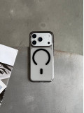Чохол прозорий KZDOO Iceguard з Magsafe (Camera Control) на iPhone 17 Pro Black