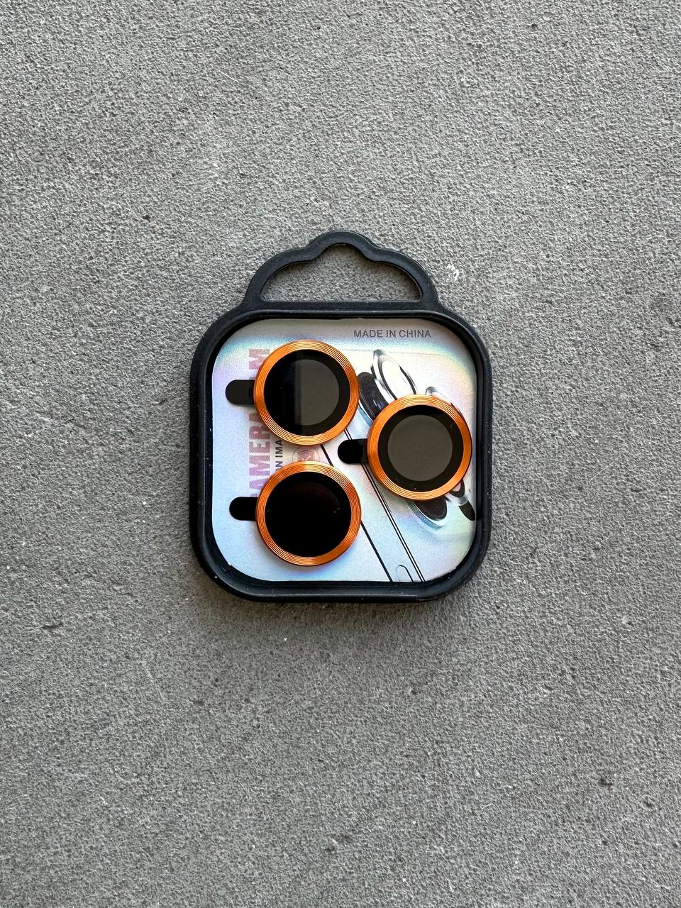 Защитные линзы на камеру iPhone 17 Pro/17 Pro Max Orange