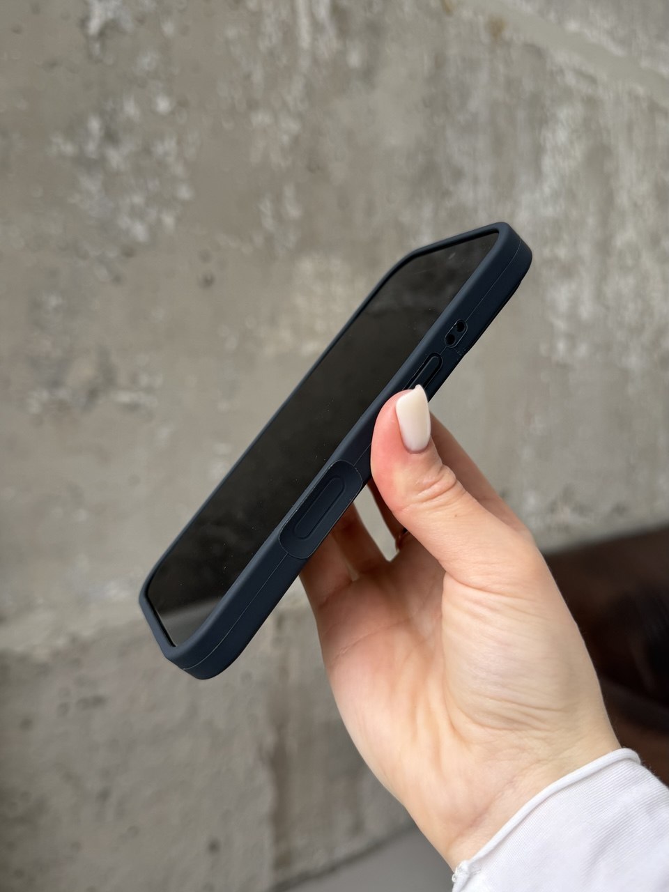 Чохол Silicone case із закритою камерою на iPhone 17 Black #14