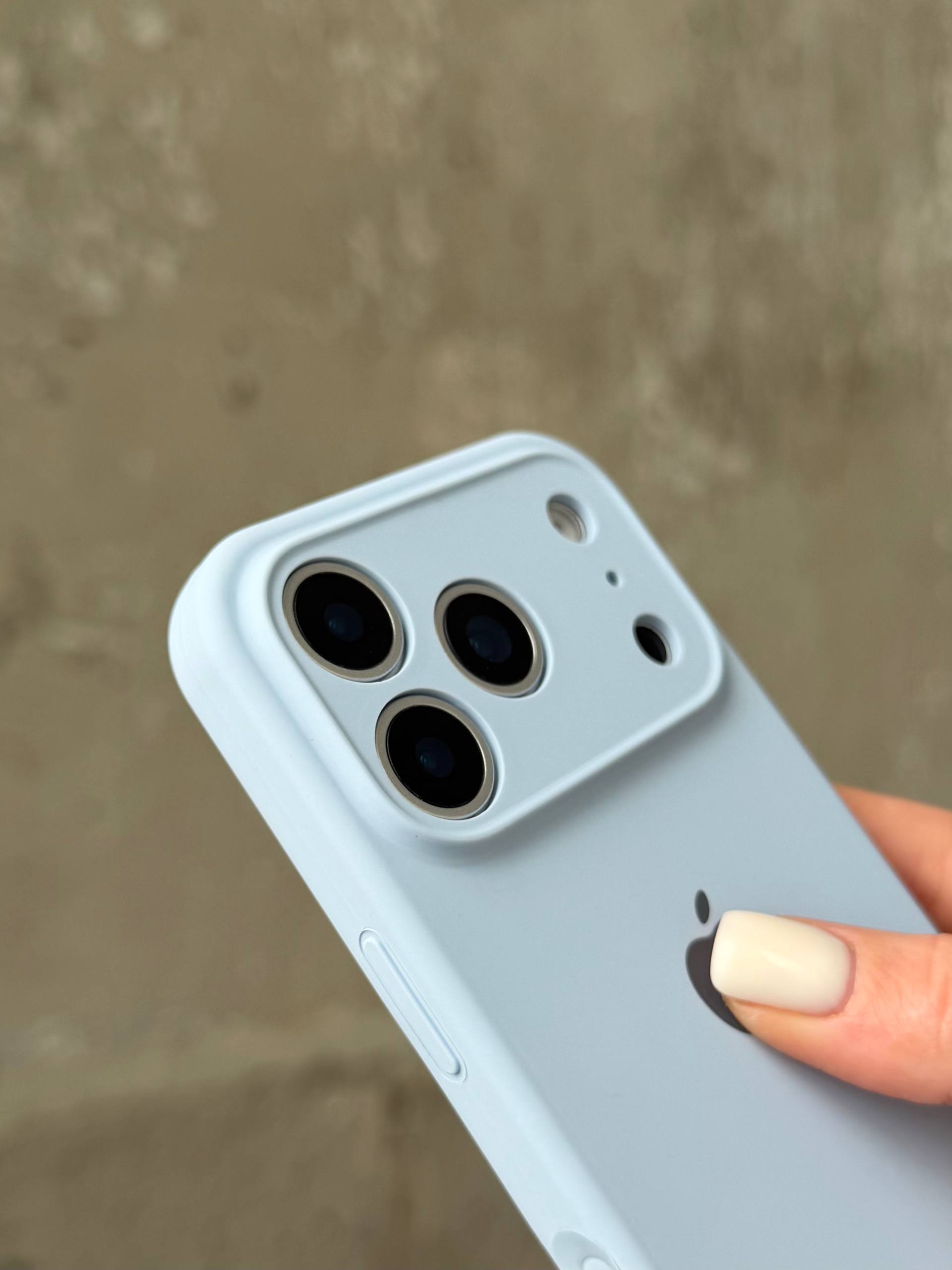 Чохол Silicone case із закритою камерою на iPhone 17 Pro Max Lilac #05