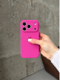 Чехол Silicone case с закрытой камерой на iPhone 17 Pro Max Dragon Fruit #32