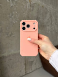 Чехол Silicone case с закрытой камерой на iPhone 17 Pro Max Grapefruit #37
