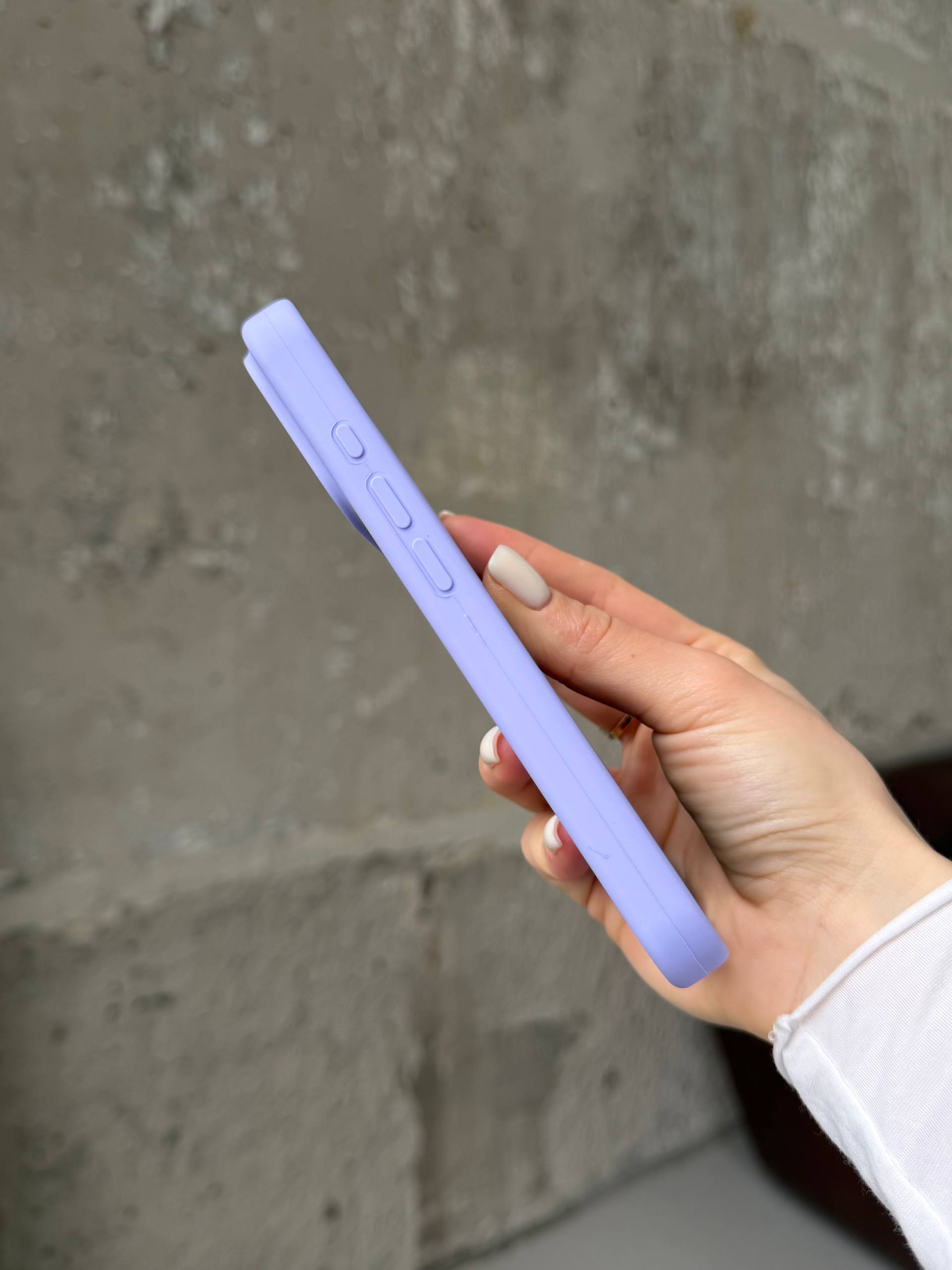 Чохол Silicone case із закритою камерою на iPhone 17 Pro Elegant Purple #26