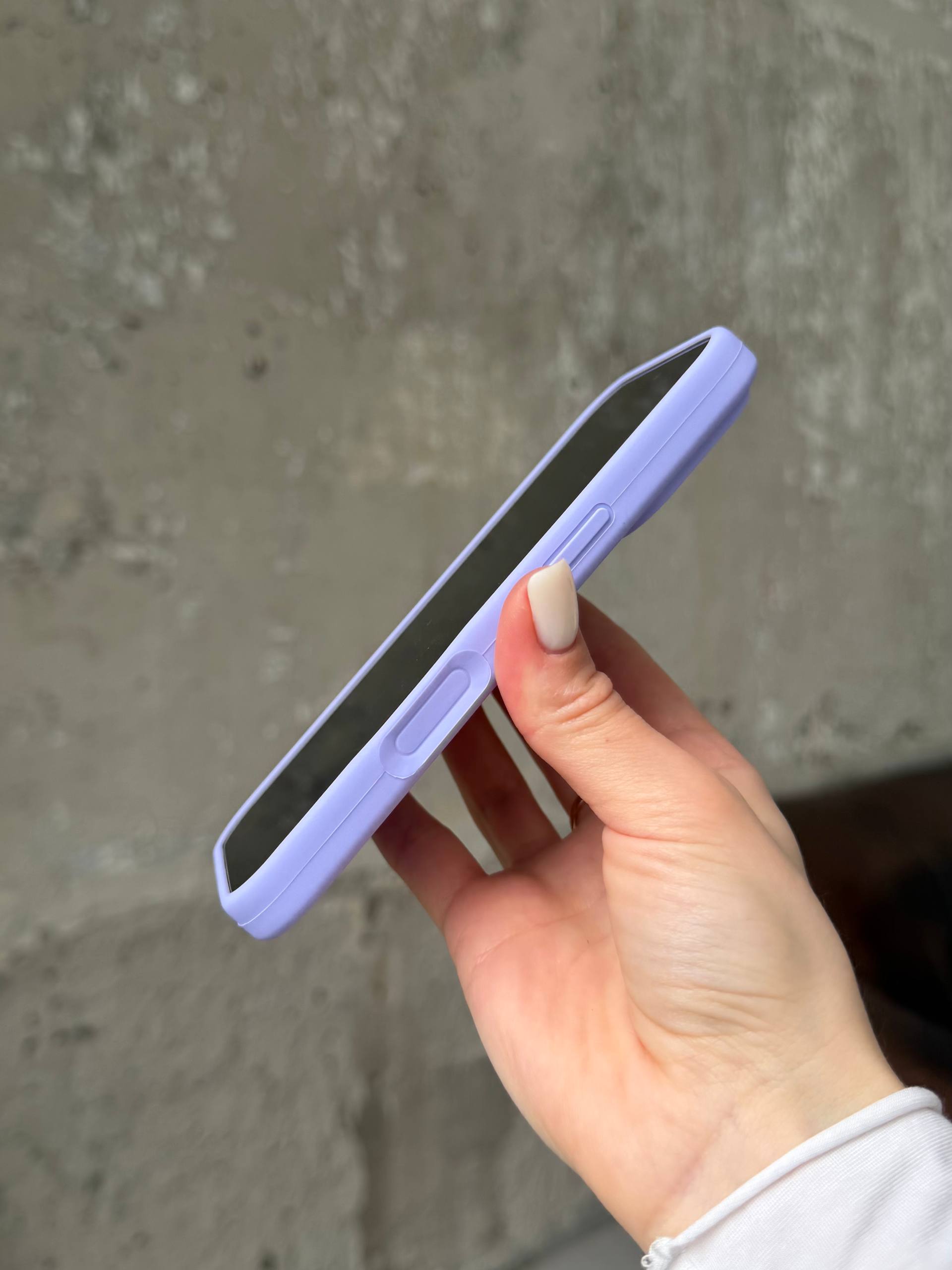 Чохол Silicone case із закритою камерою на iPhone 17 Pro Elegant Purple #26