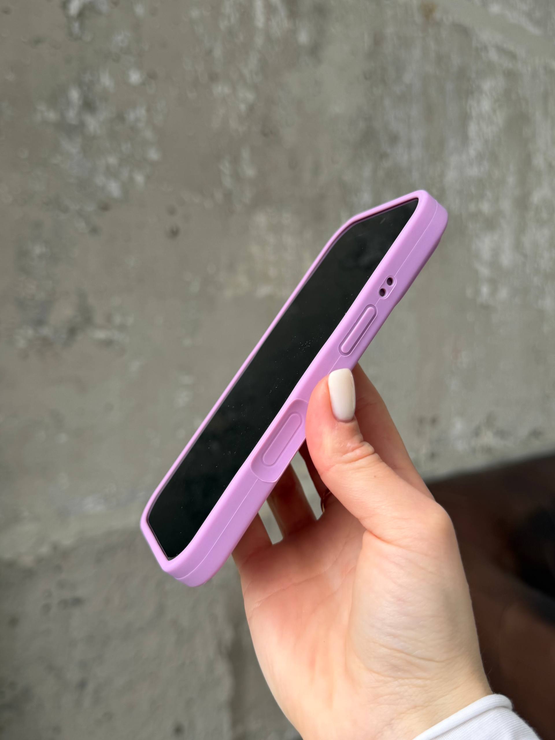 Чохол Silicone case із закритою камерою на iPhone 17 Pro Mauve #60