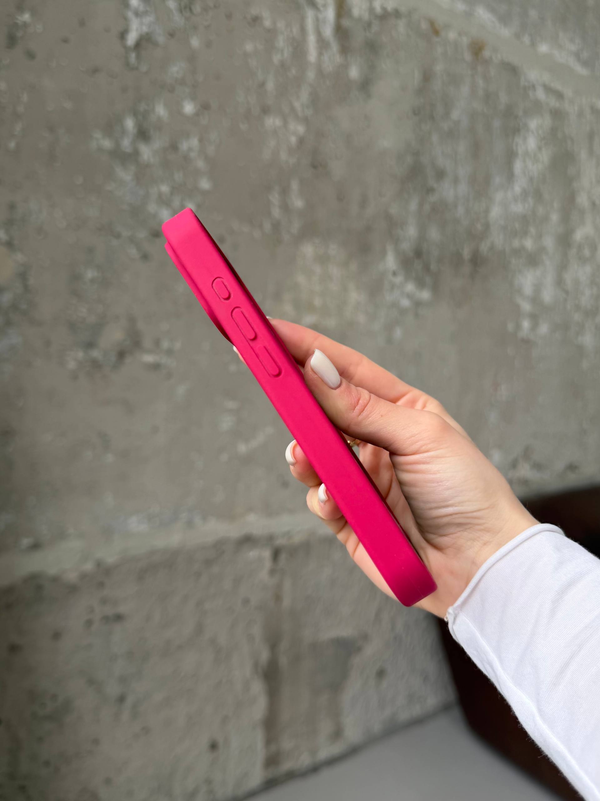 Чохол Silicone case із закритою камерою на iPhone 17 Pro Max Wine Red #21