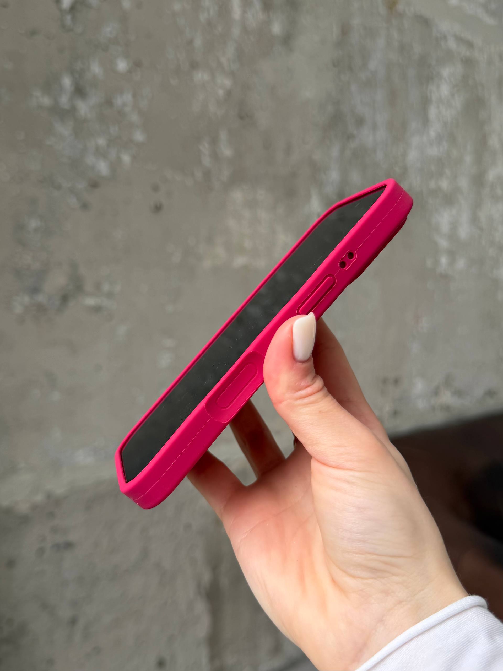 Чохол Silicone case із закритою камерою на iPhone 17 Pro Max Wine Red #21