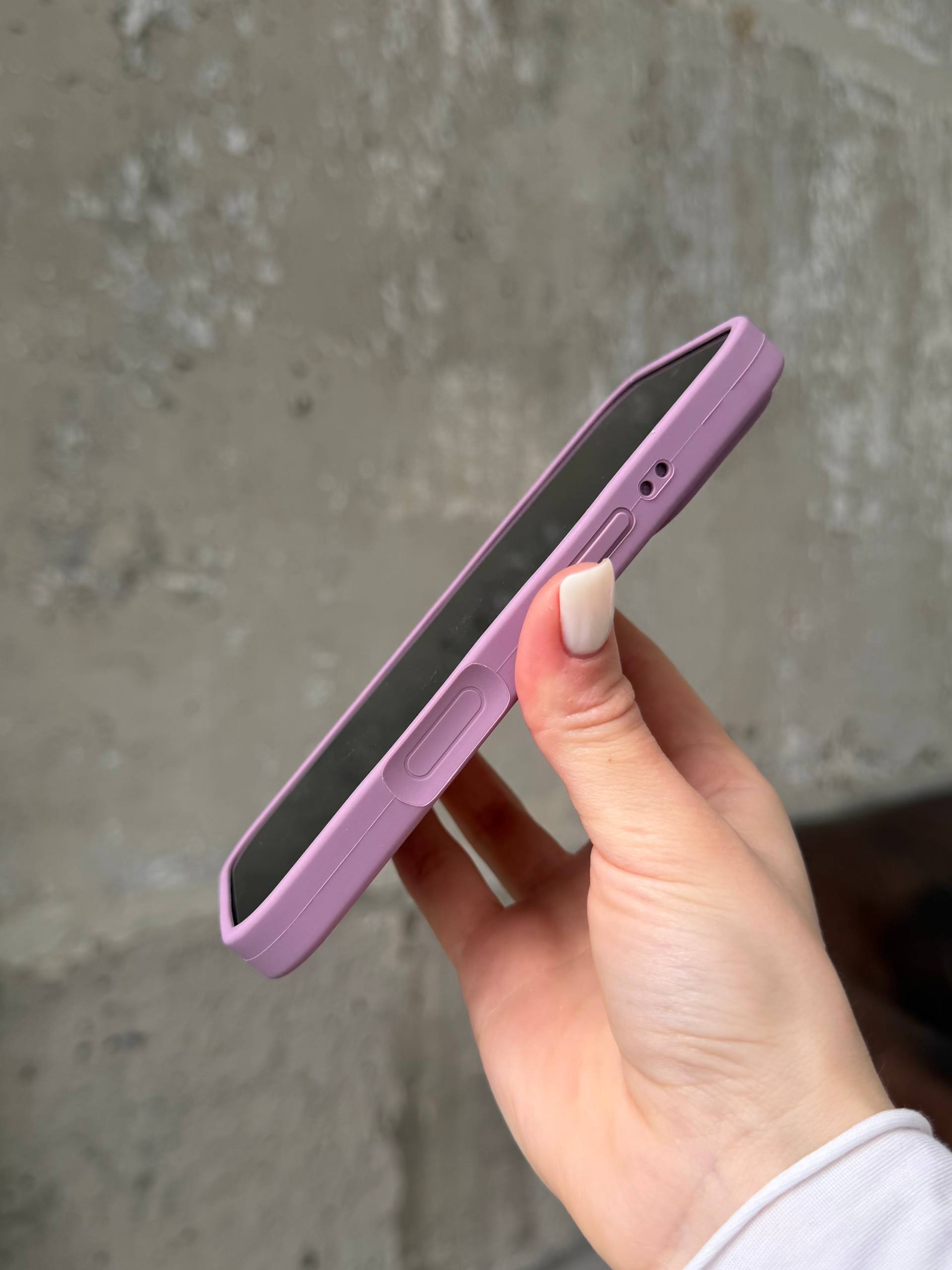 Чехол Silicone case с закрытой камерой на iPhone 17 Pro Max Blueberry #36