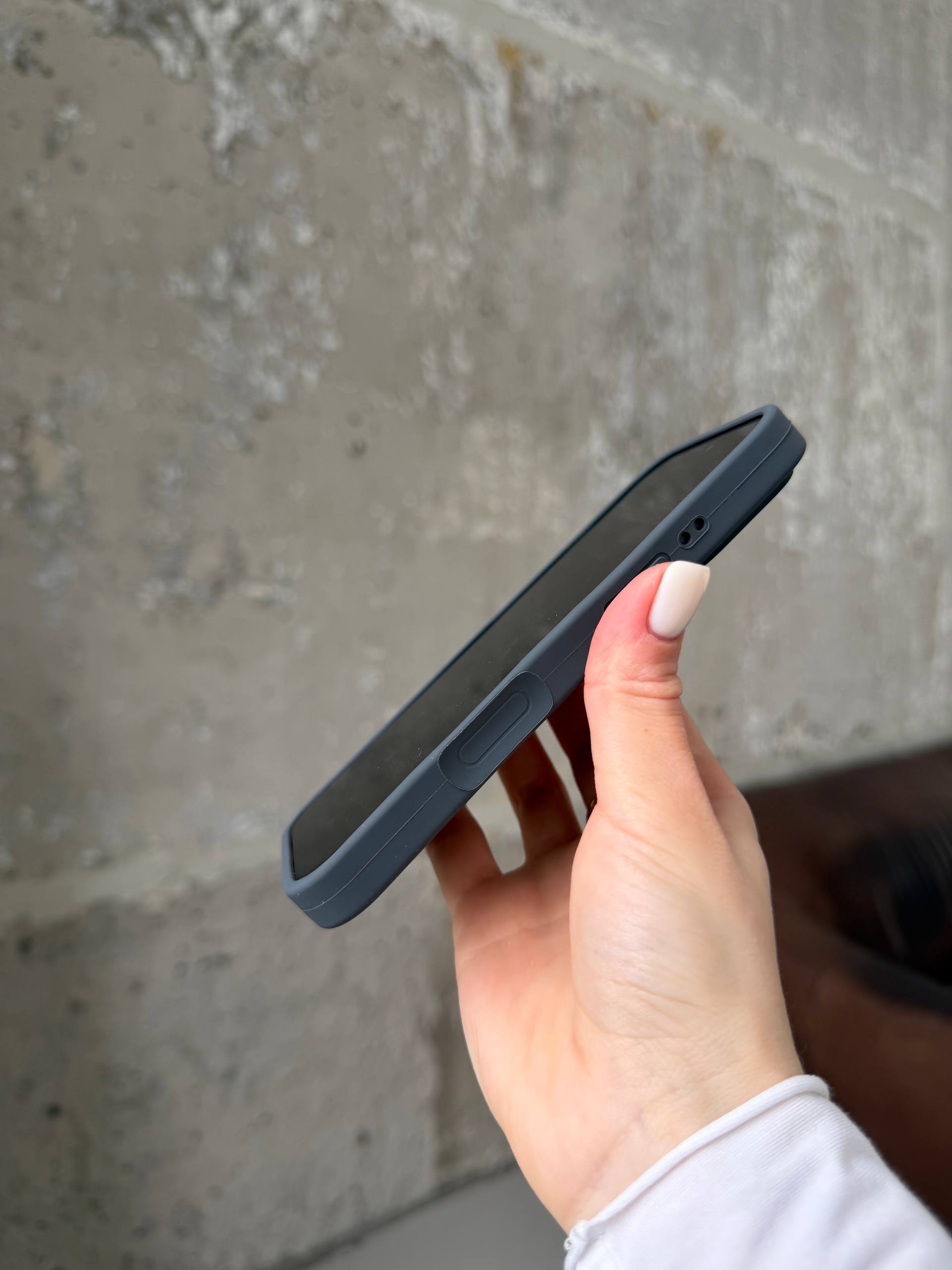 Чохол Silicone case із закритою камерою на iPhone 17 Pro Graphite #12