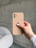 Чохол Silicone case із закритою камерою на iPhone 12 Desert #62