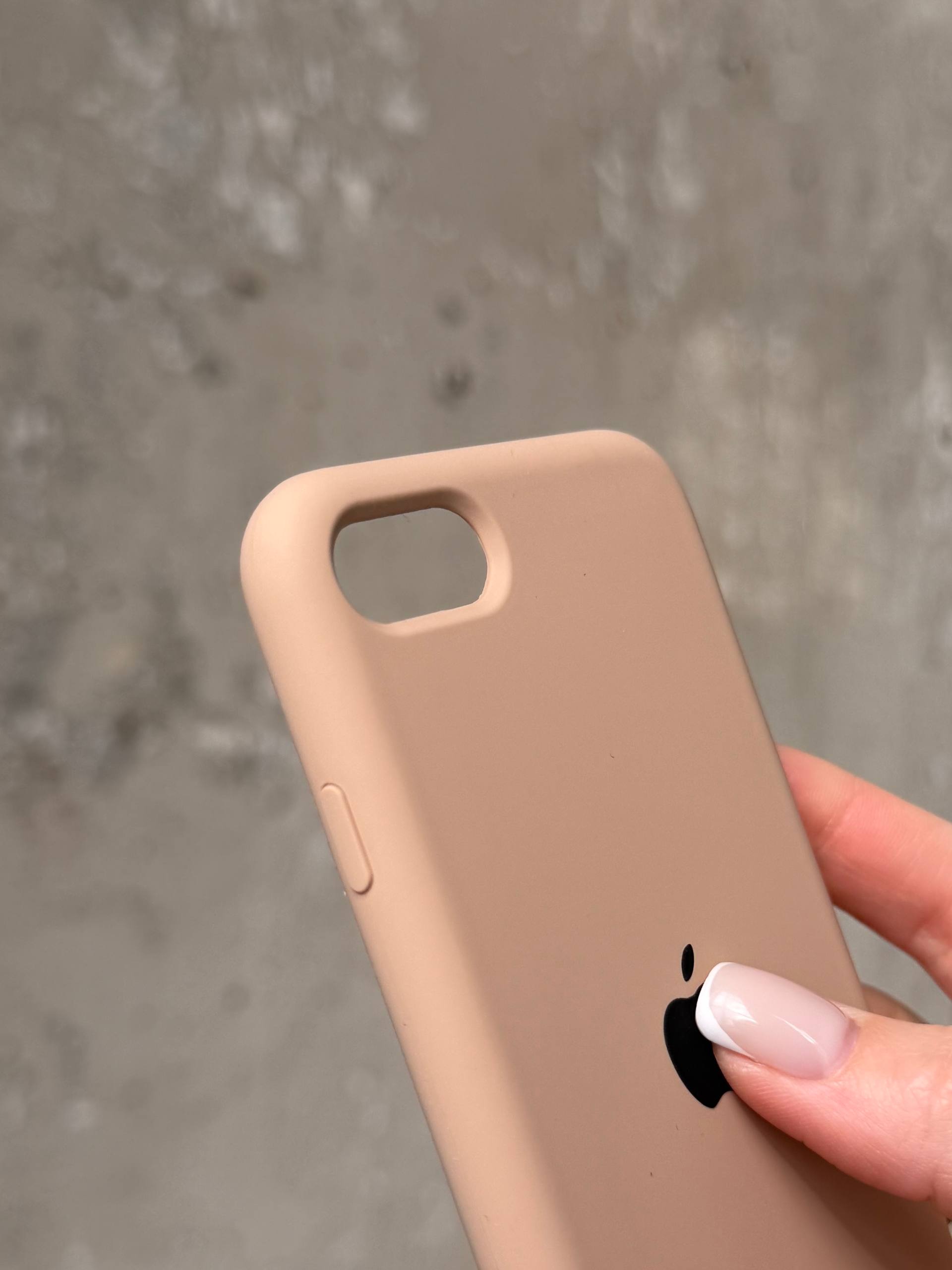 Чехол Silicone case с открытой камерой на iPhone 7 / 8 Desert (44)