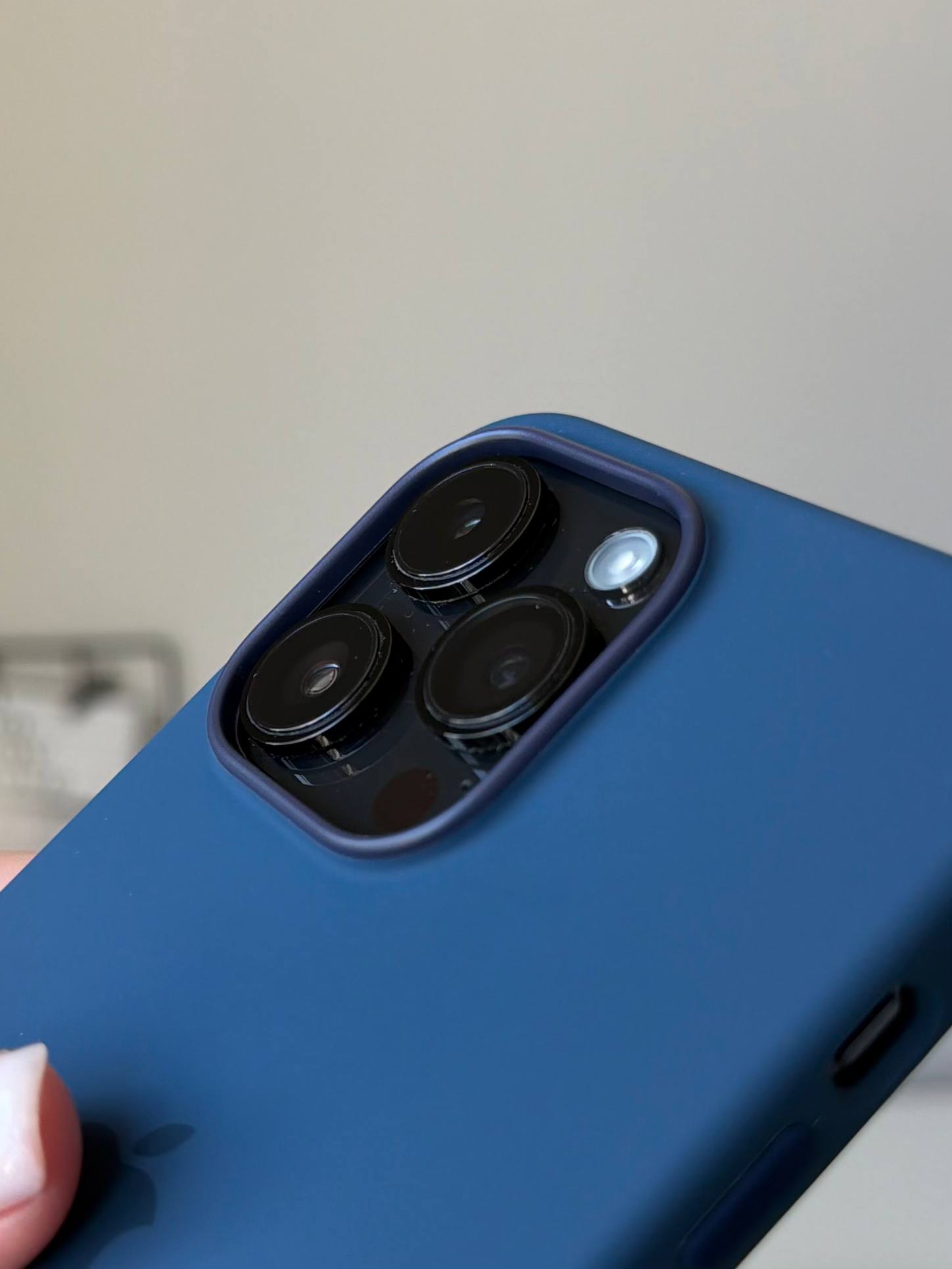 Чохол Silicone case з Magsafe на iPhone 14 Pro Storm Blue (07)