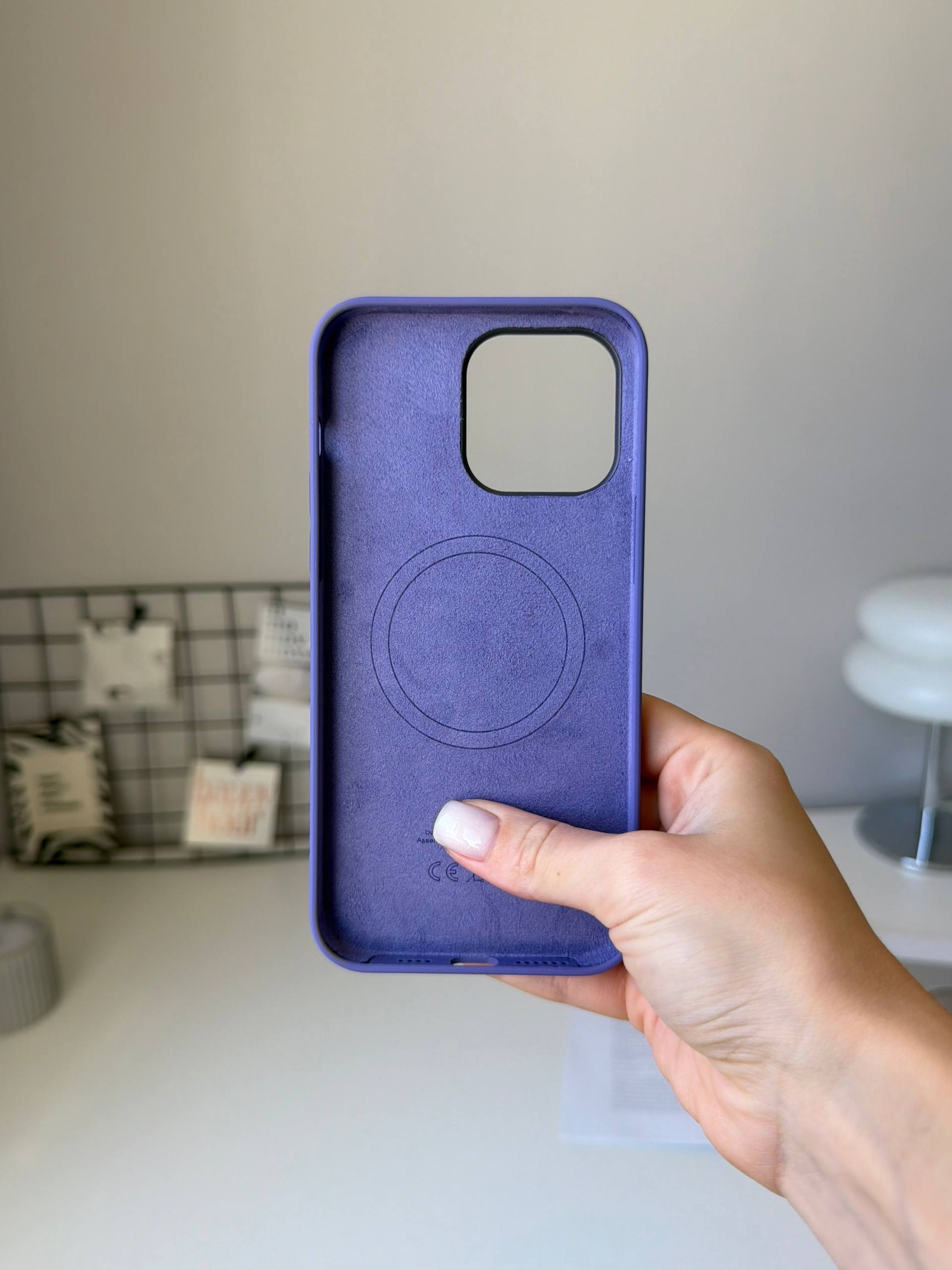 Чехол Silicone case с Magsafe на iPhone 14 Pro Max Iris (11)