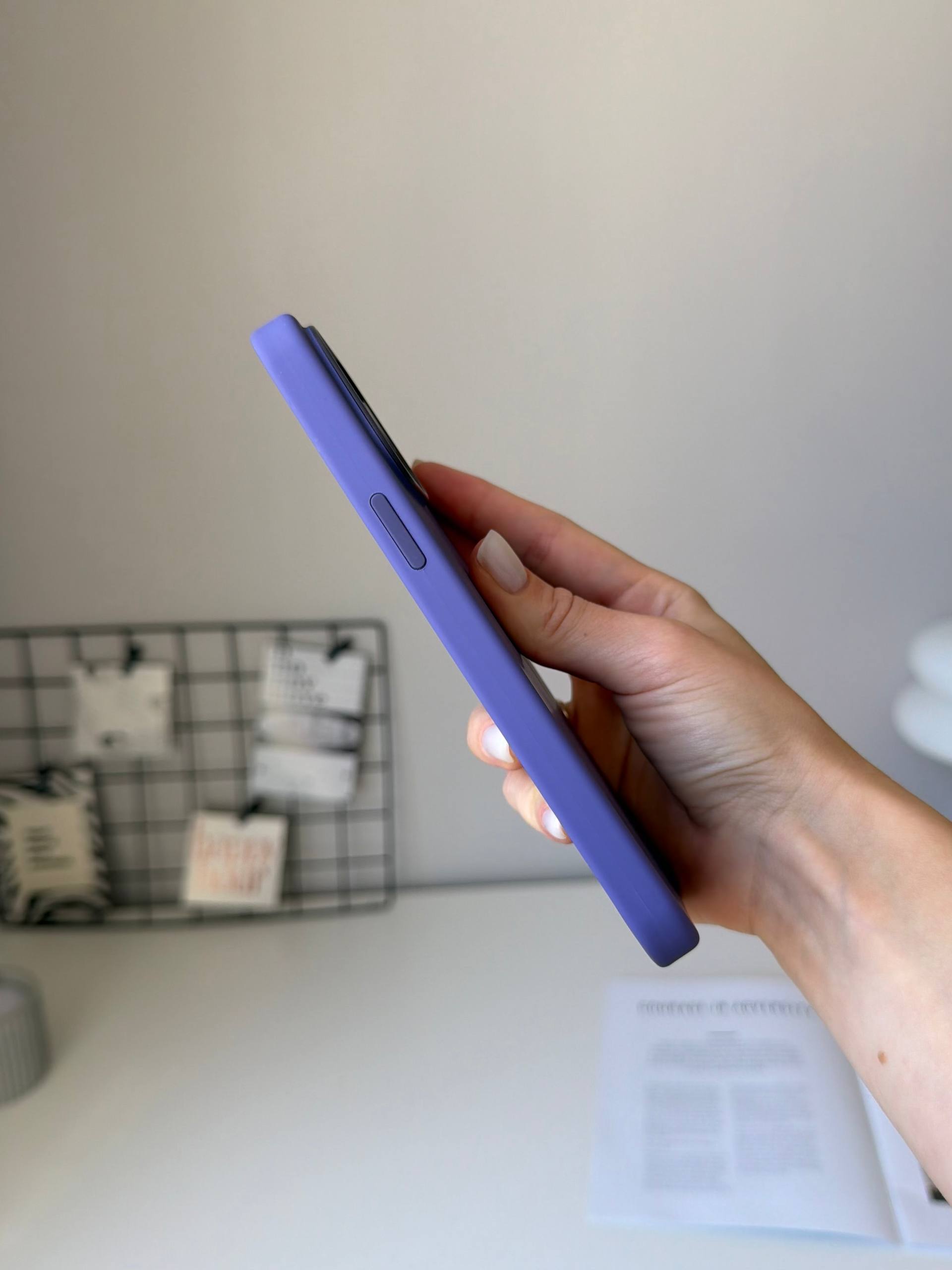 Чехол Silicone case с Magsafe на iPhone 14 Pro Max Iris (11)