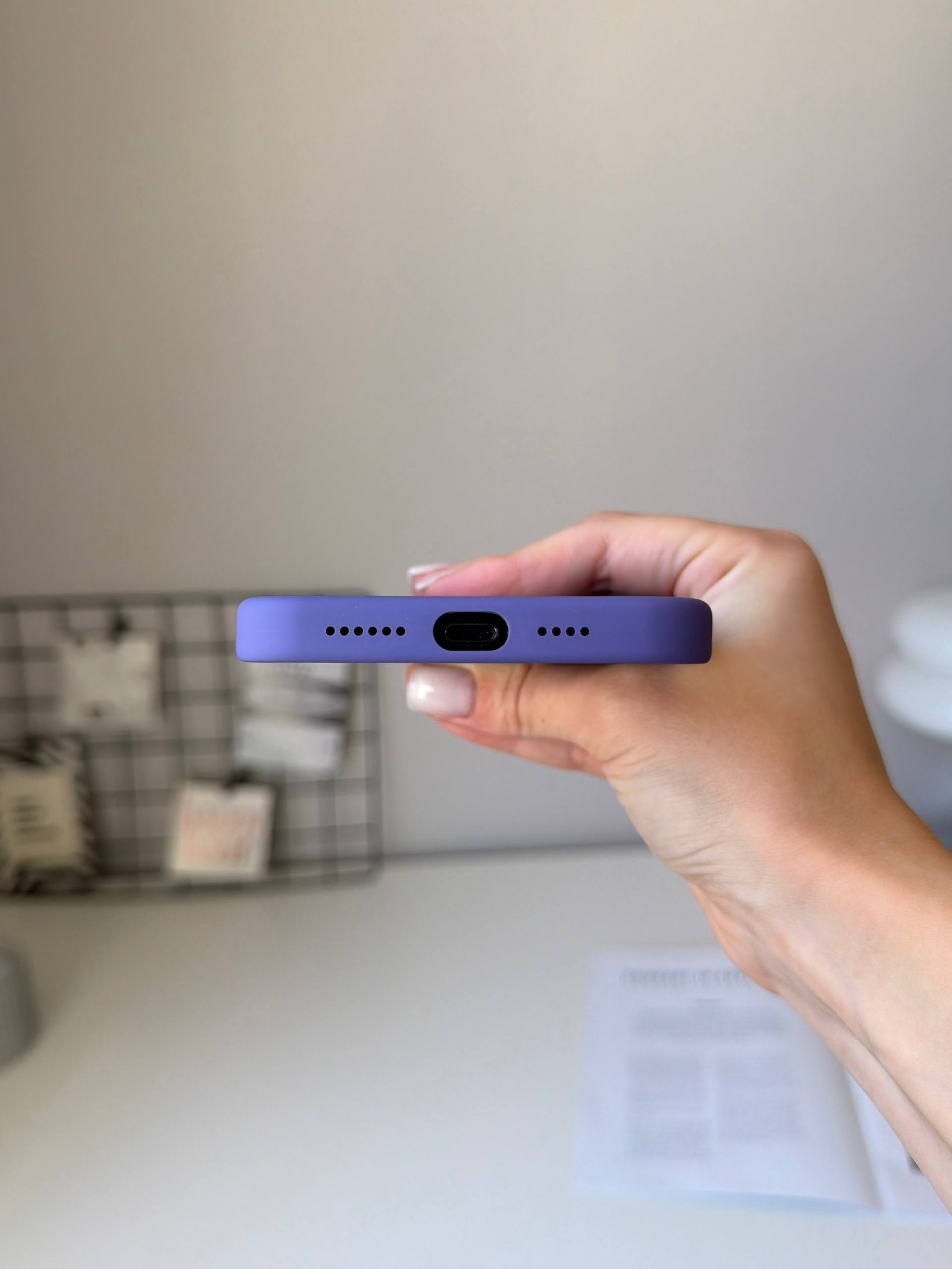 Чехол Silicone case с Magsafe на iPhone 14 Pro Max Iris (11)