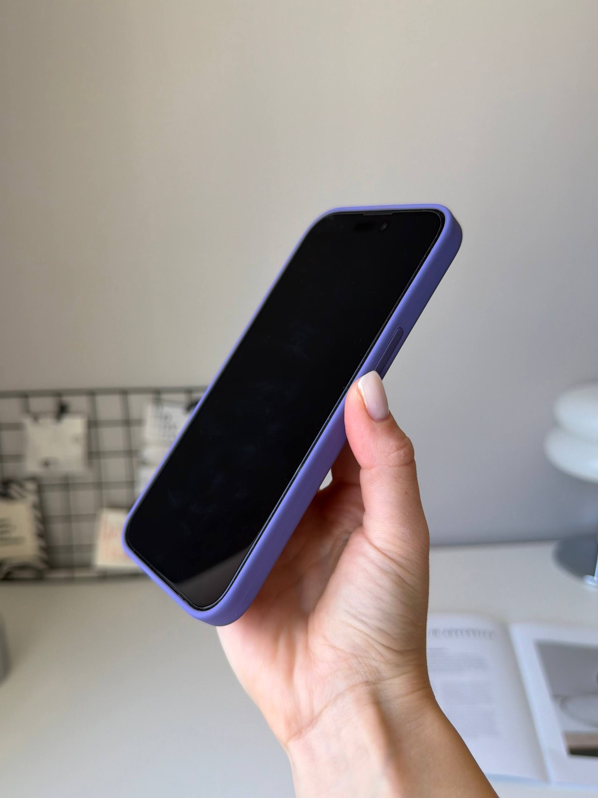 Чехол Silicone case с Magsafe на iPhone 14 Pro Max Iris (11)