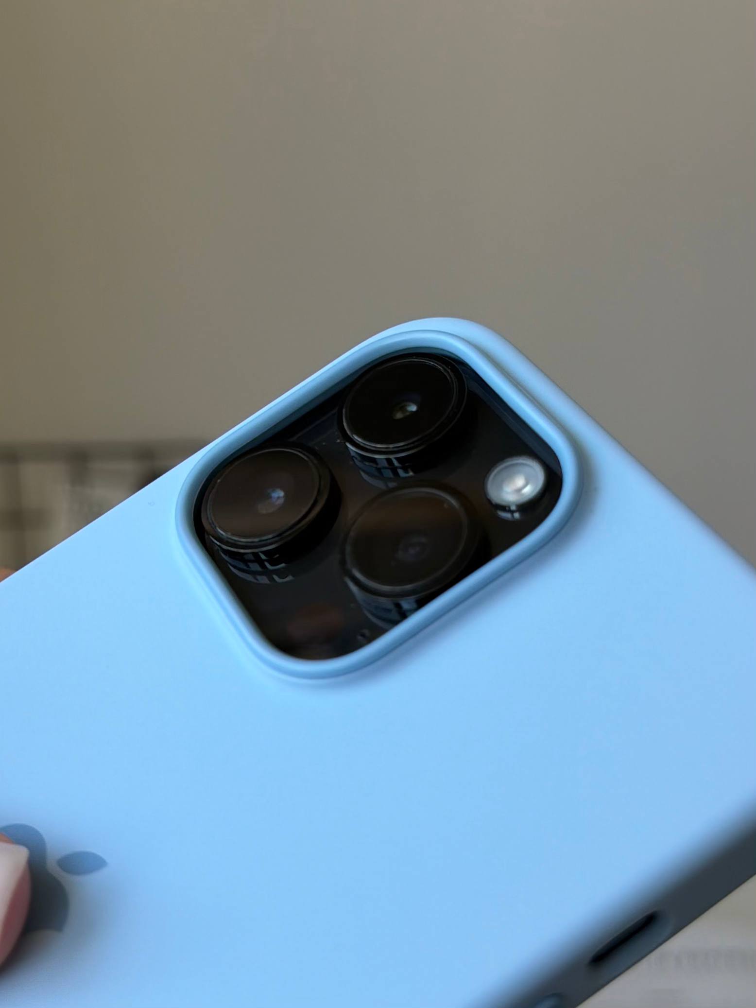 Чехол Silicone case с Magsafe на iPhone 14 Pro Sky (09)