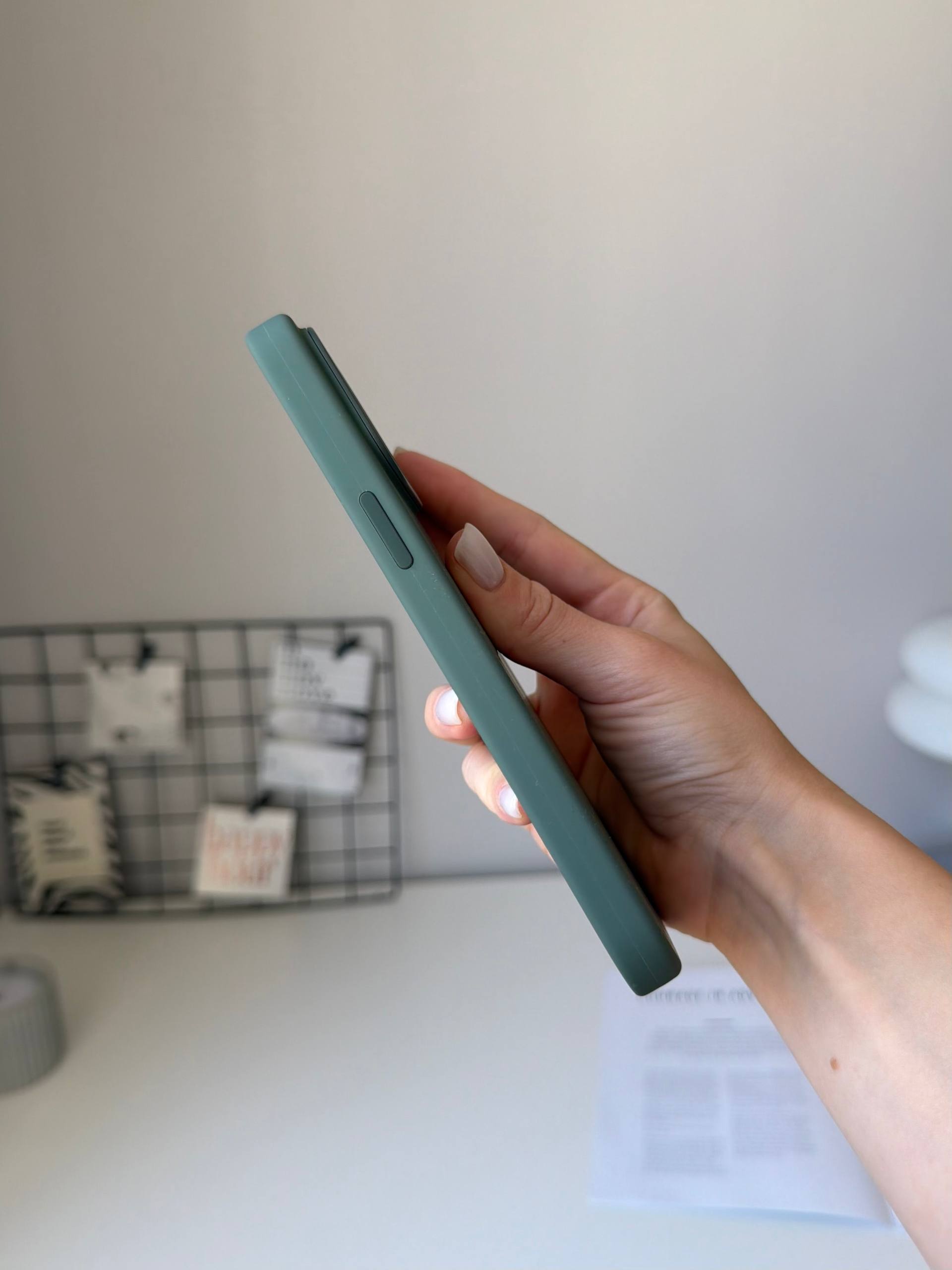 Чехол Silicone case с Magsafe на iPhone 14 Pro Max Olive (10)
