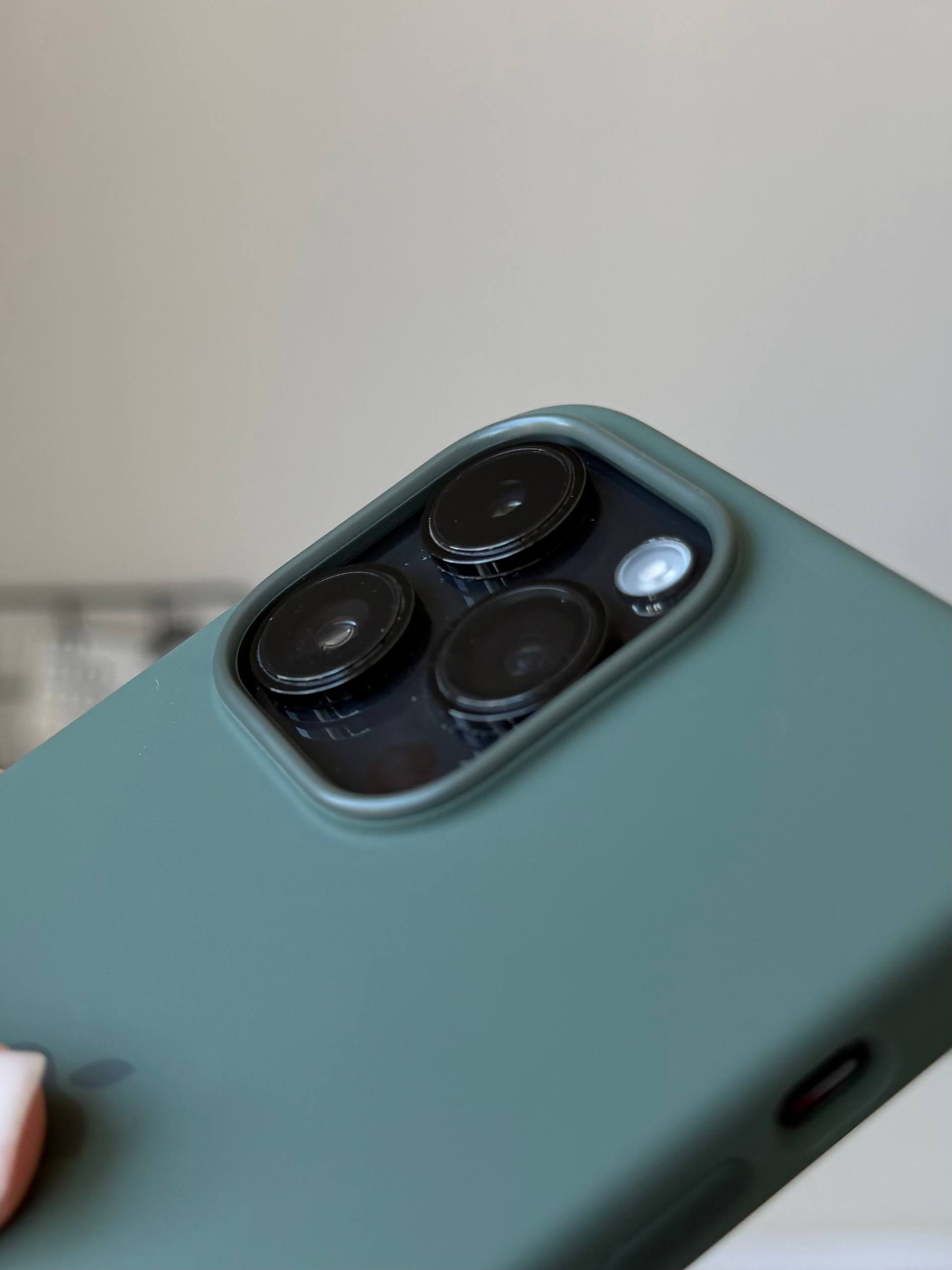 Чехол Silicone case с Magsafe на iPhone 14 Pro Max Olive (10)