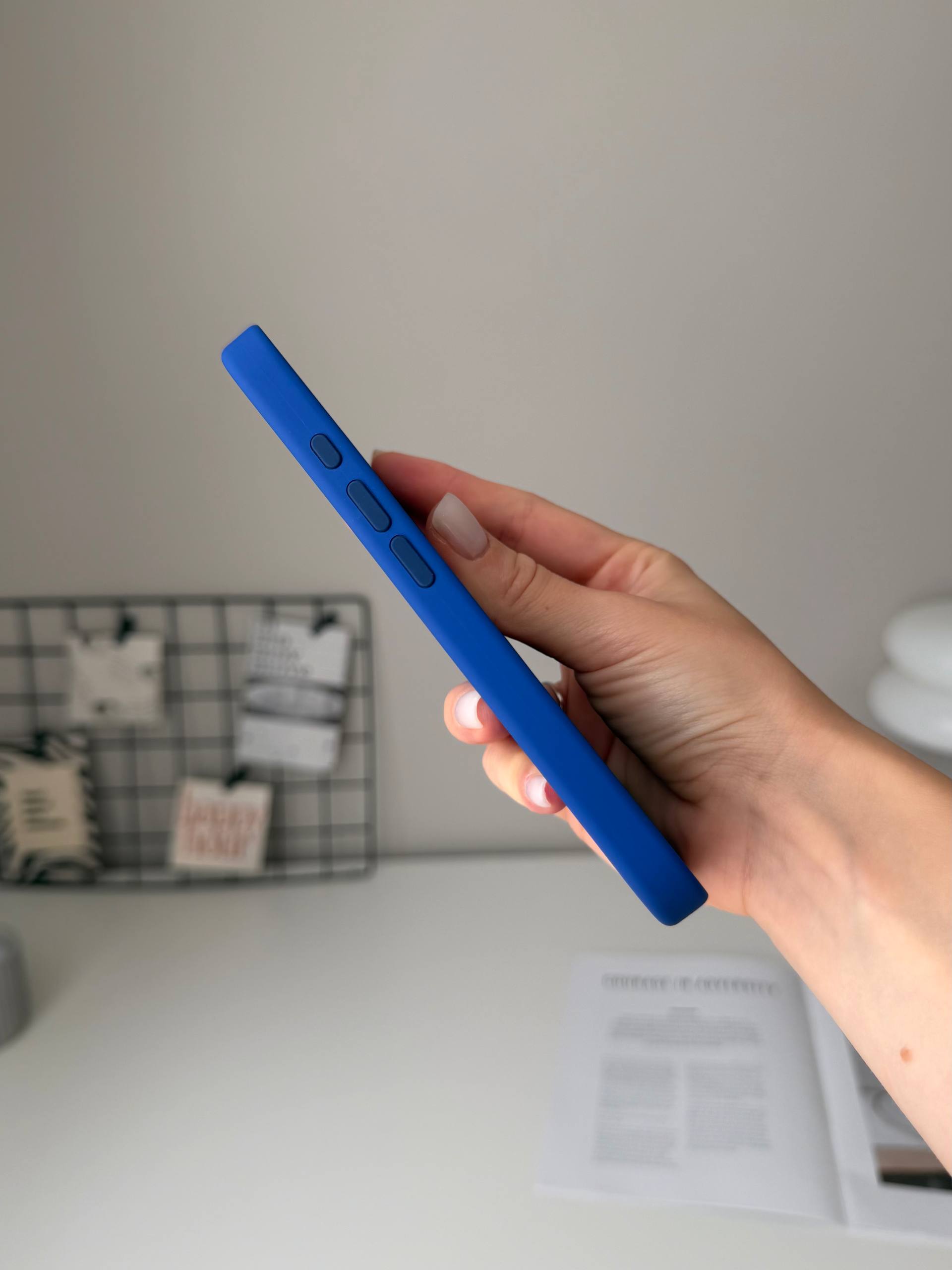 Чехол Silicone case с Magsafe на iPhone 16+ Ultramarine (06)