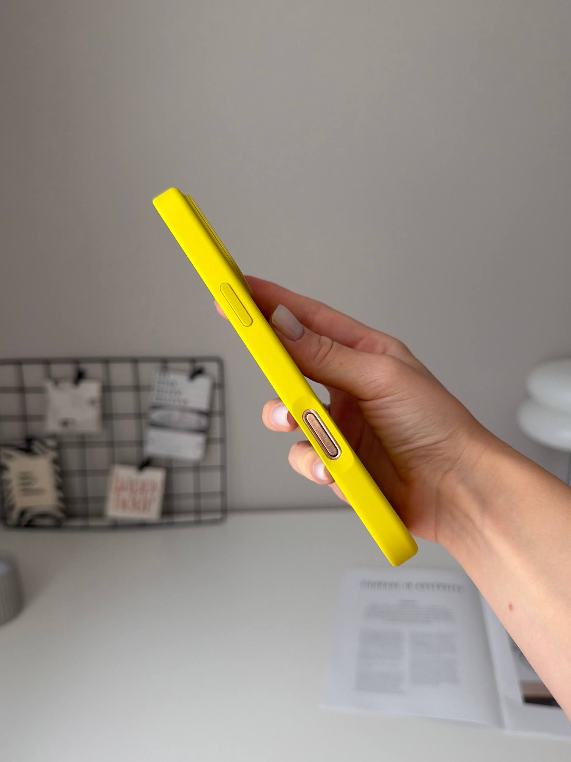 Чохол Silicone case з Magsafe на iPhone 16 Pro Max Star Fruit (08)