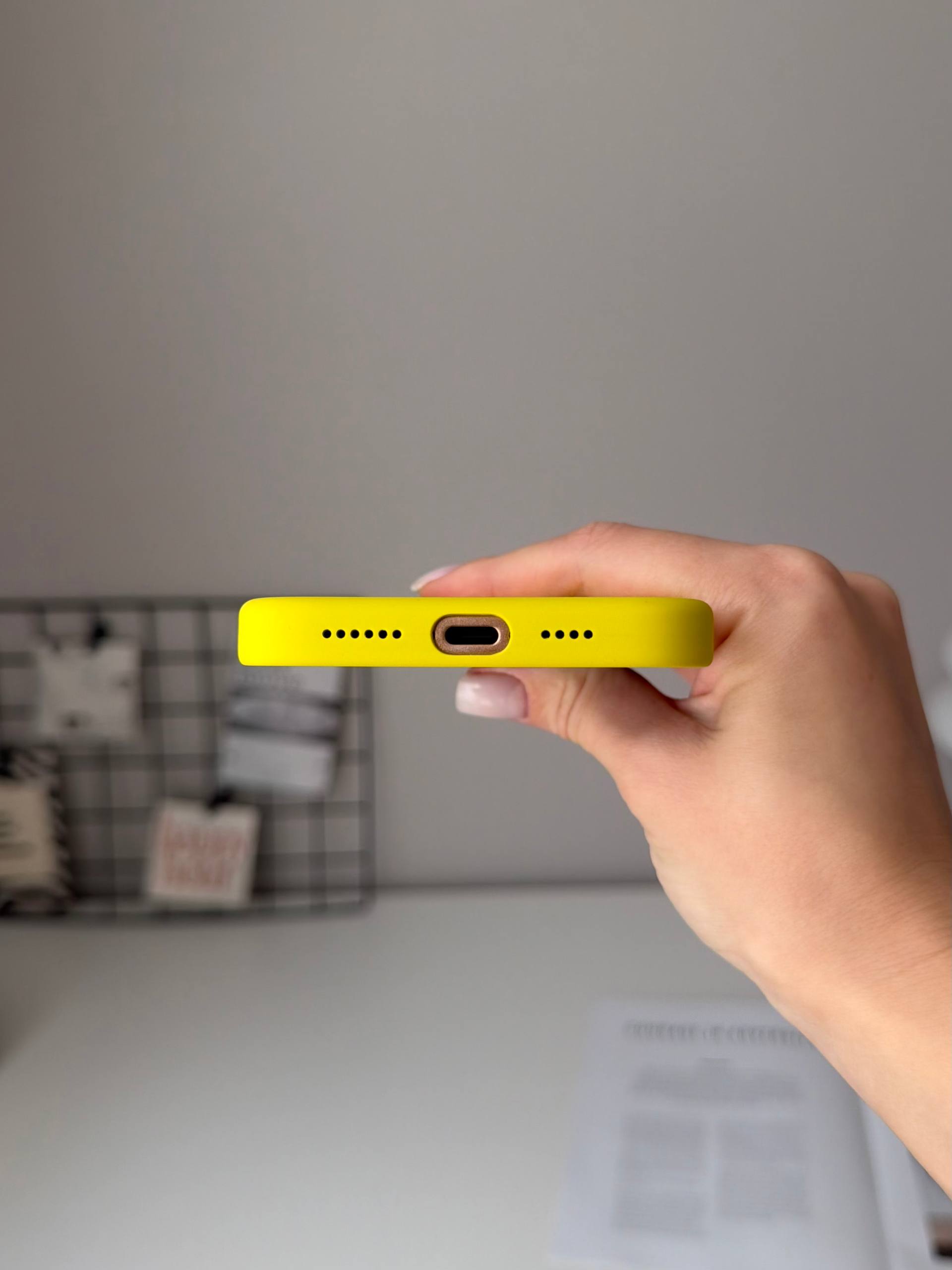 Чохол Silicone case з Magsafe на iPhone 16 Pro Max Star Fruit (08)