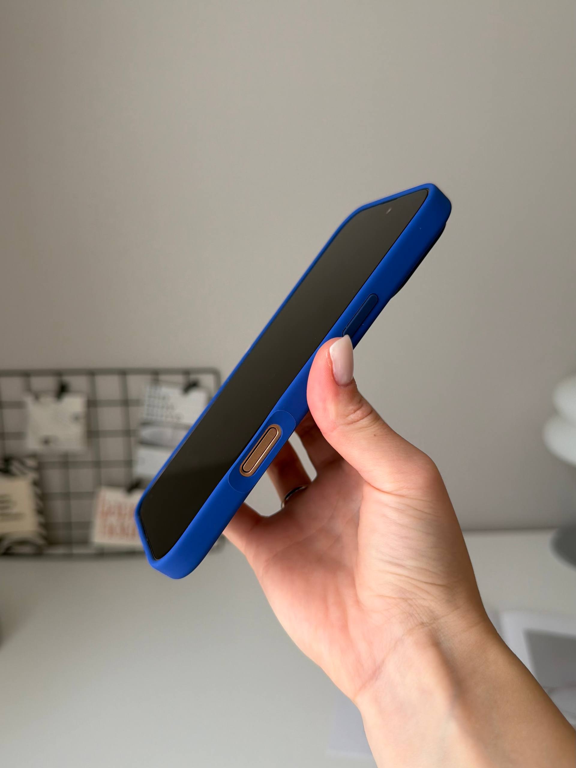 Чехол Silicone case с Magsafe на iPhone 16 Pro Max Ultramarine (06)