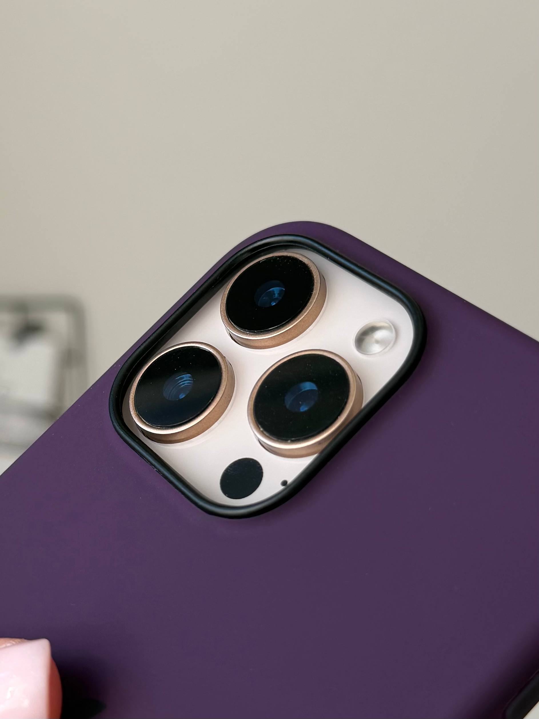 Чохол Silicone case з Magsafe на iPhone 16 Pro Max Plum (03)