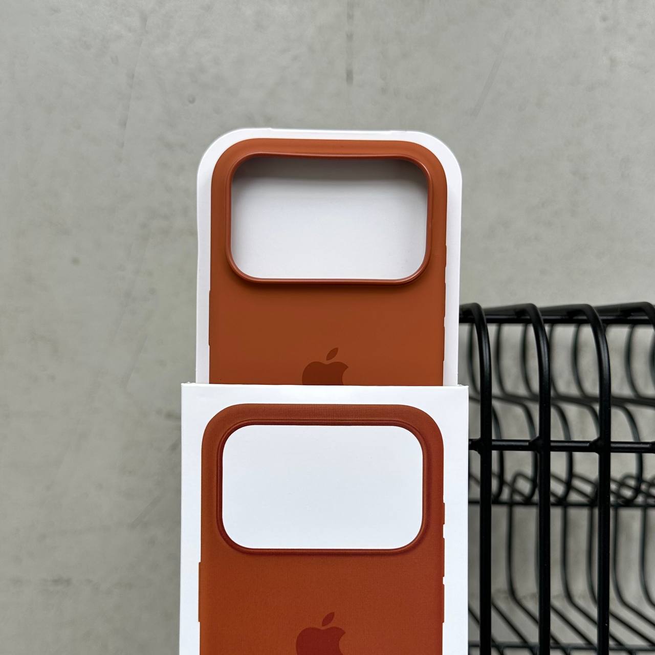 Чехол Silicone case с Magsafe на iPhone 17 Pro Terra Cotta (05)