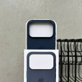 Чехол Silicone case с Magsafe на iPhone 17 Pro Max Anchor Blue (02)