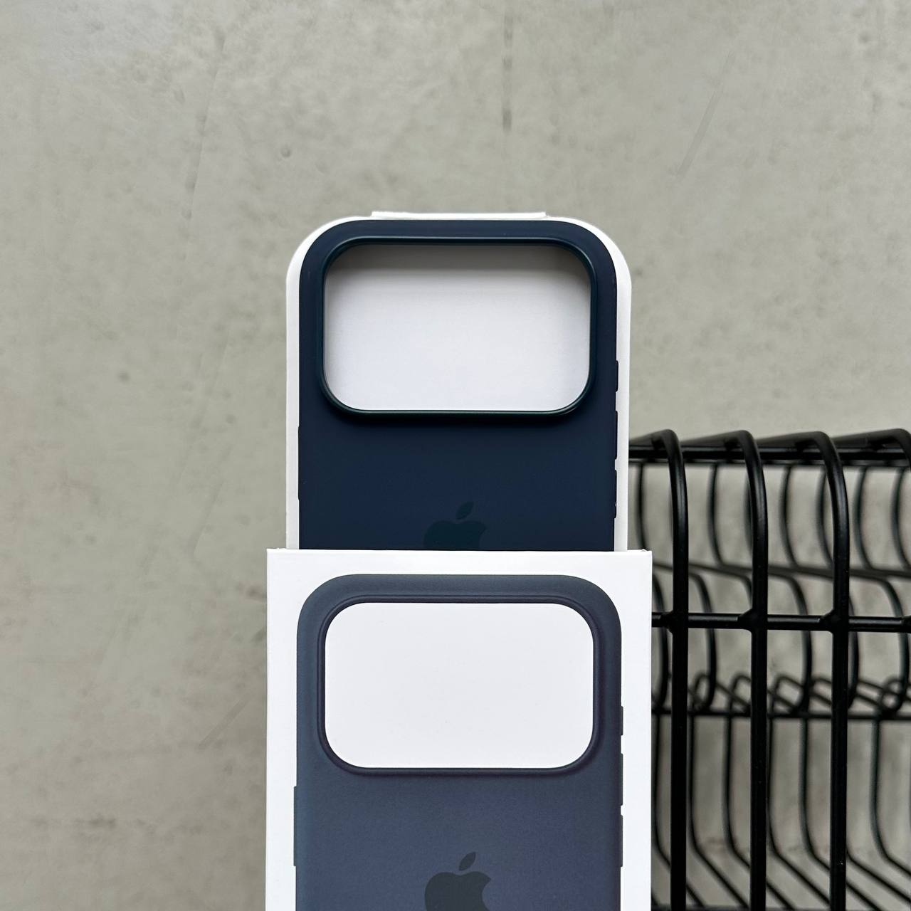 Чохол Silicone case з Magsafe на iPhone 17 Pro Anchor Blue (02)