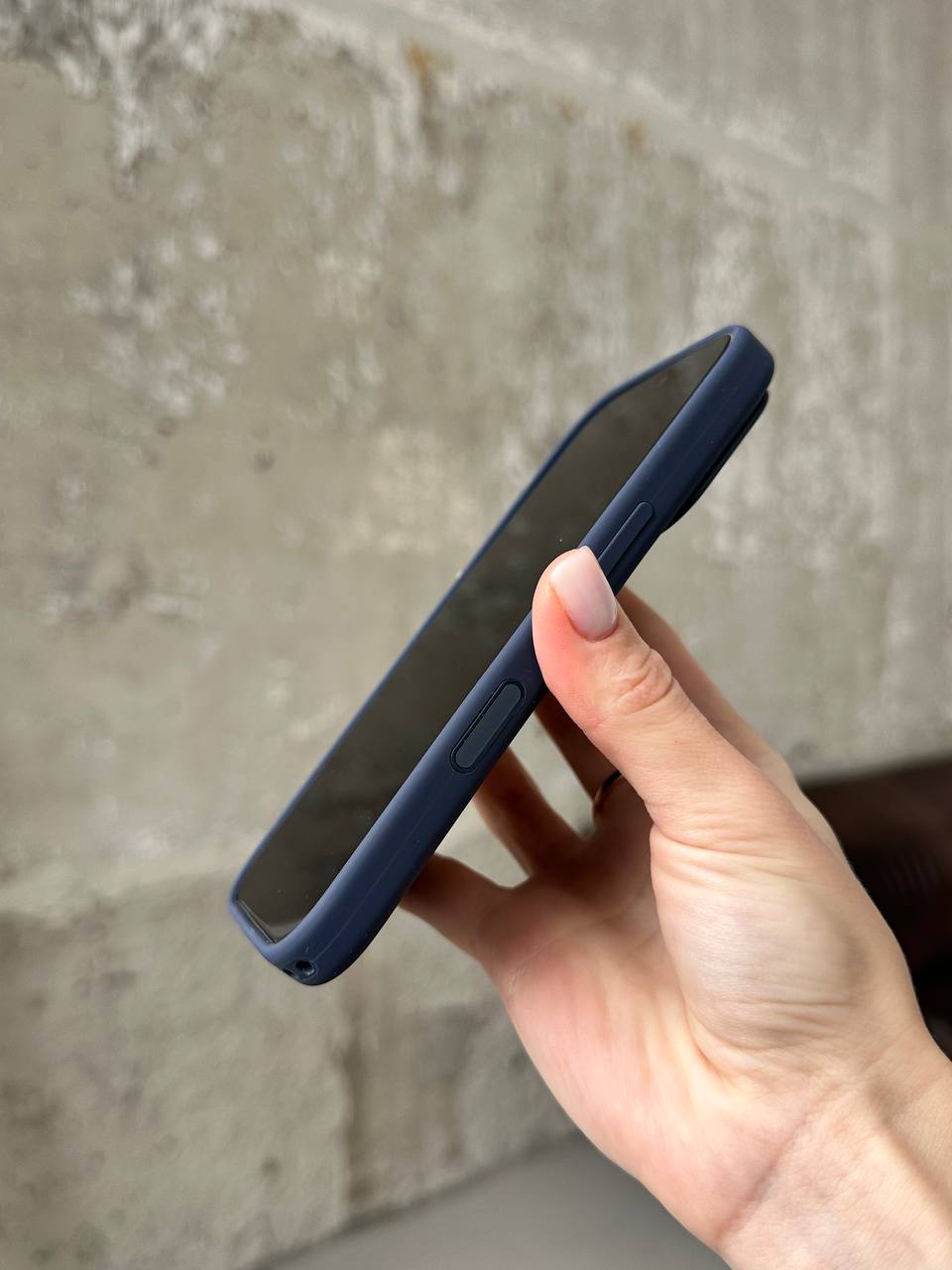 Чохол Silicone case з Magsafe на iPhone 17 Pro Anchor Blue (02)