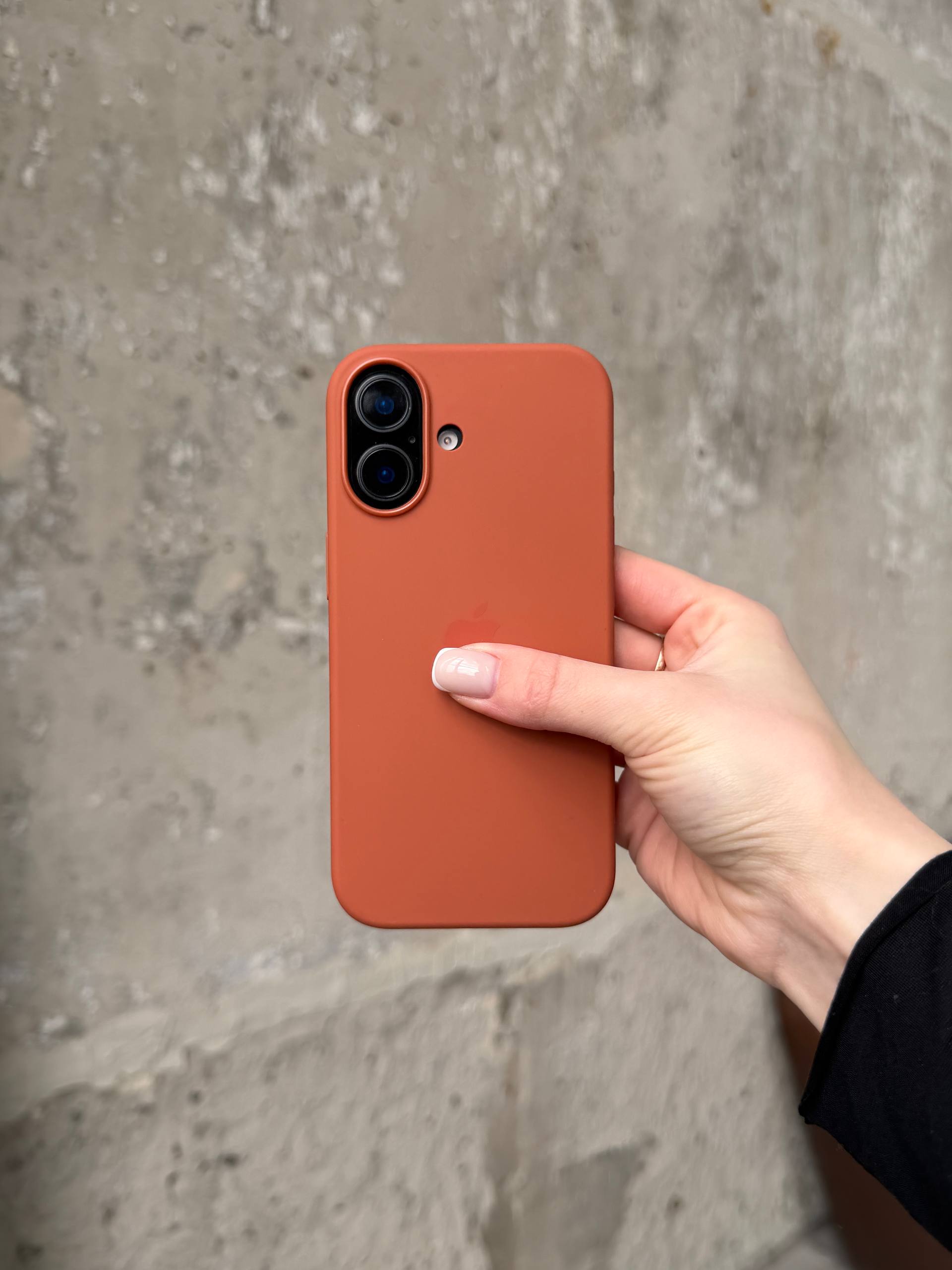 Чохол Silicone case з Magsafe на iPhone 17 Terra Cotta (05)