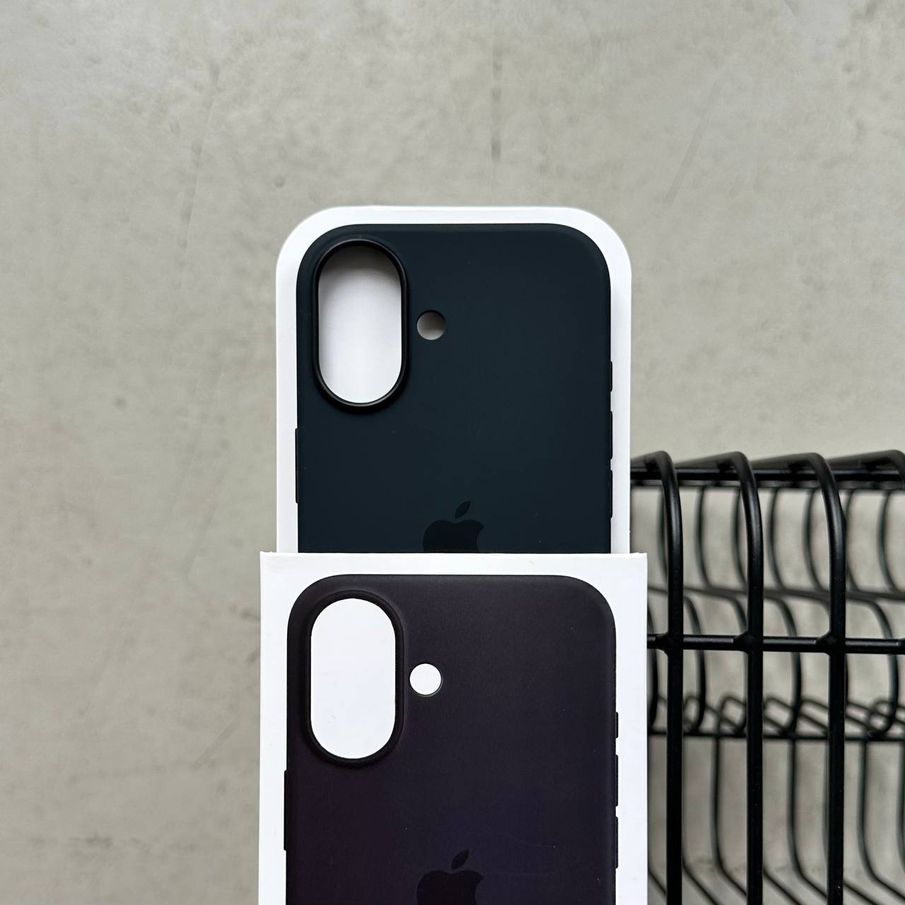 Чохол Silicone case з Magsafe на iPhone 17 Black (01)