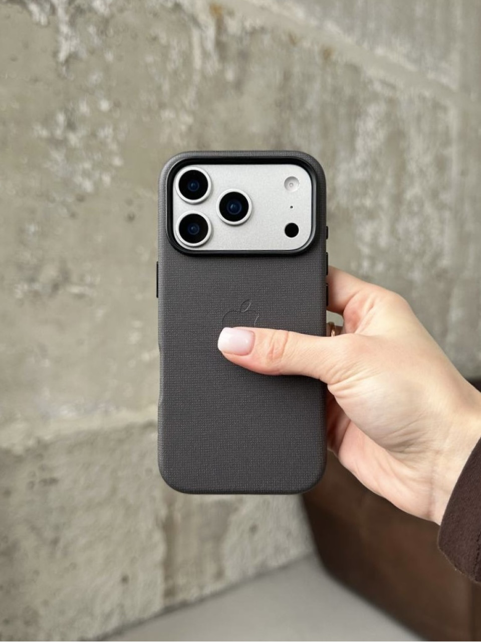 Чохол TechWoven з MagSafe для iPhone 17 Pro Black