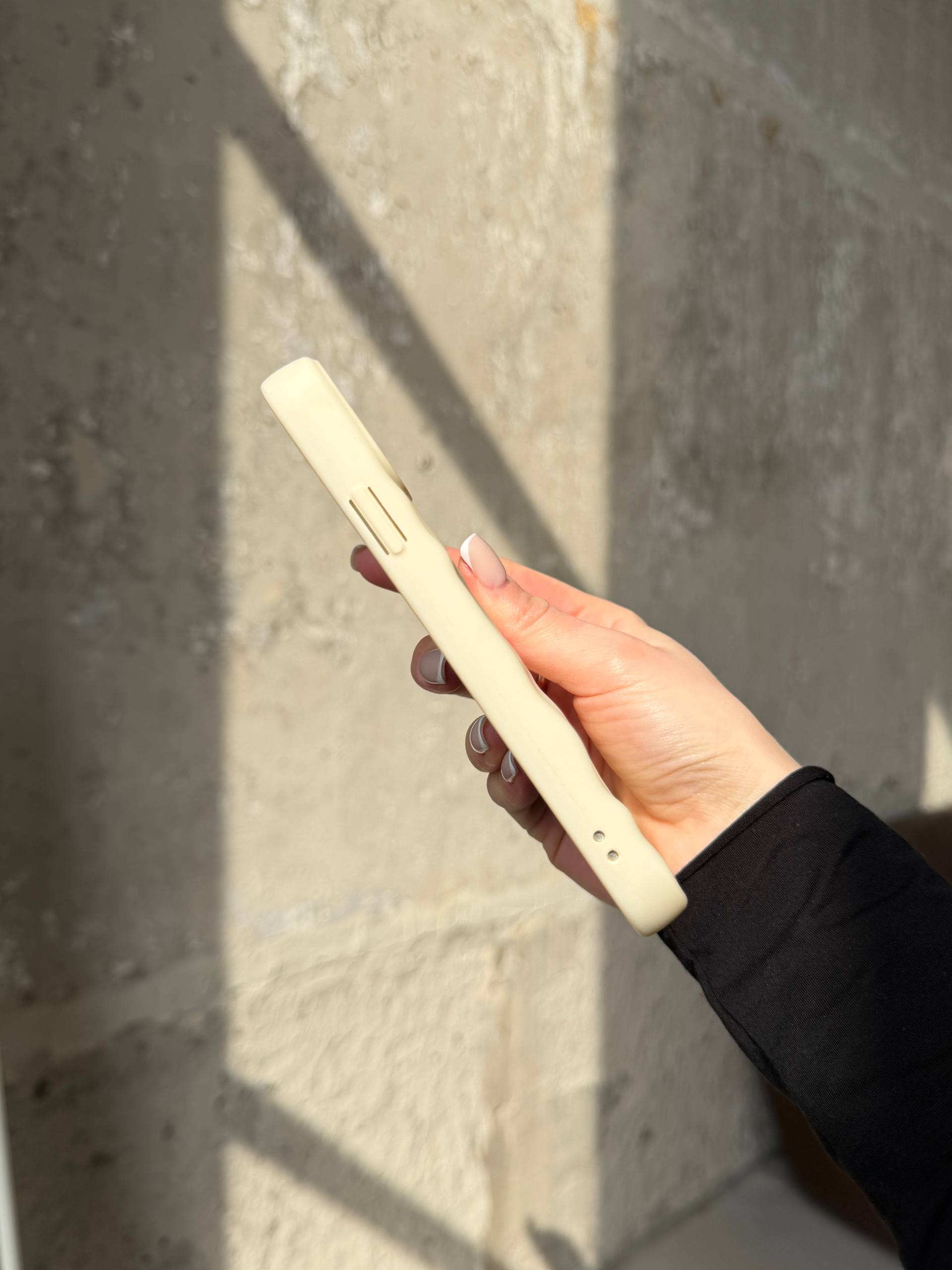 Чехол матовый волнистый Wave Case для iPhone 11 Beige (01)