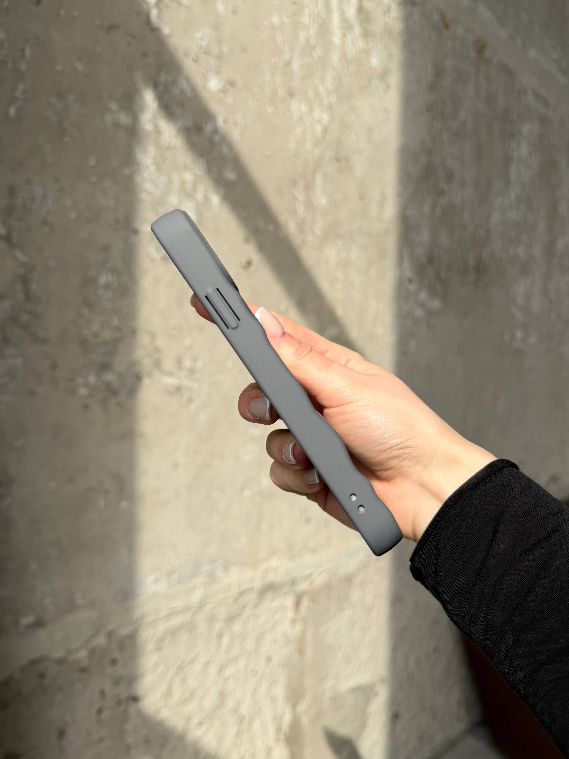 Чехол матовый волнистый Wave Case для iPhone 11 Grey (02)