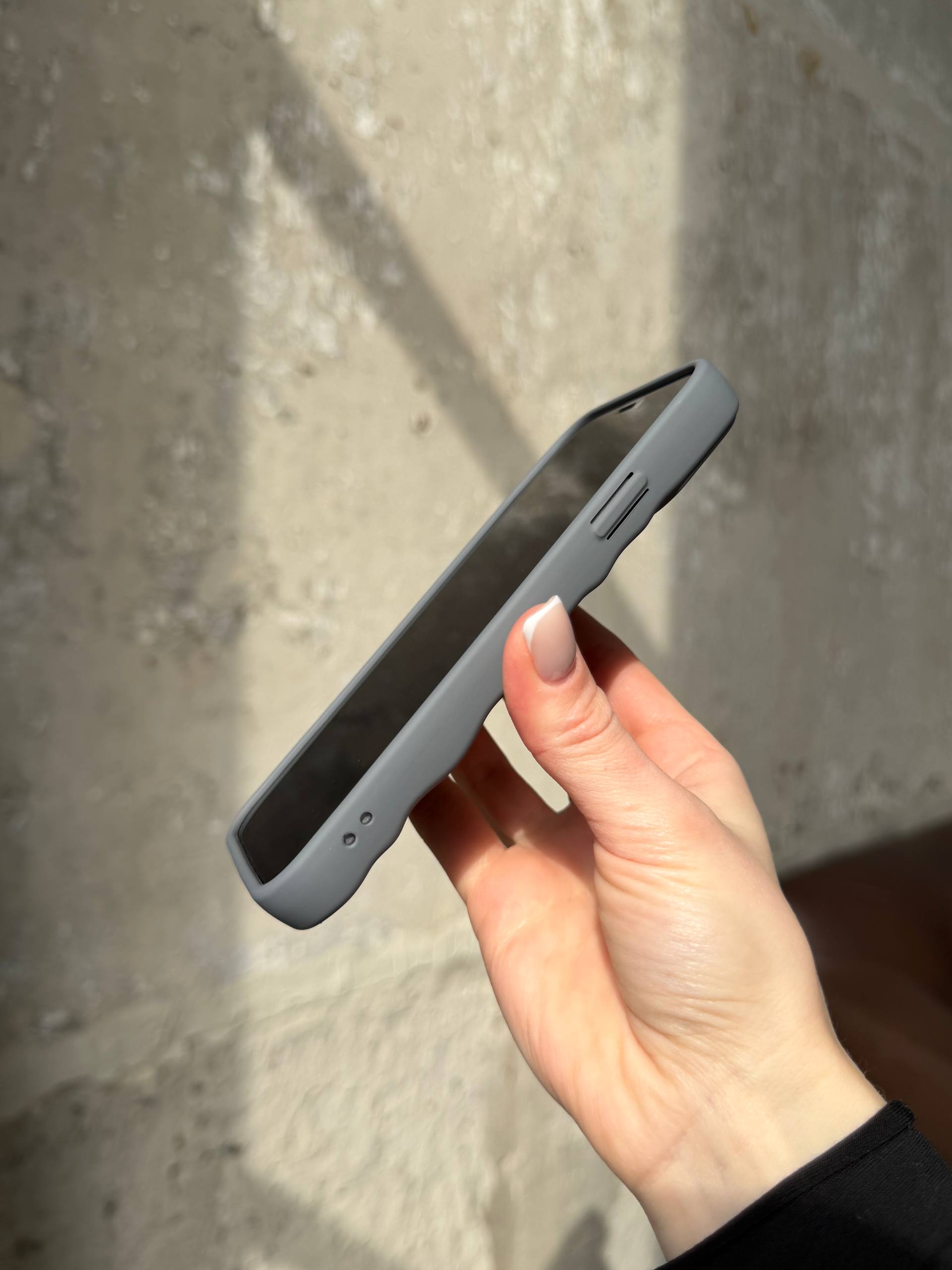 Чехол матовый волнистый Wave Case для iPhone 11 Grey (02)