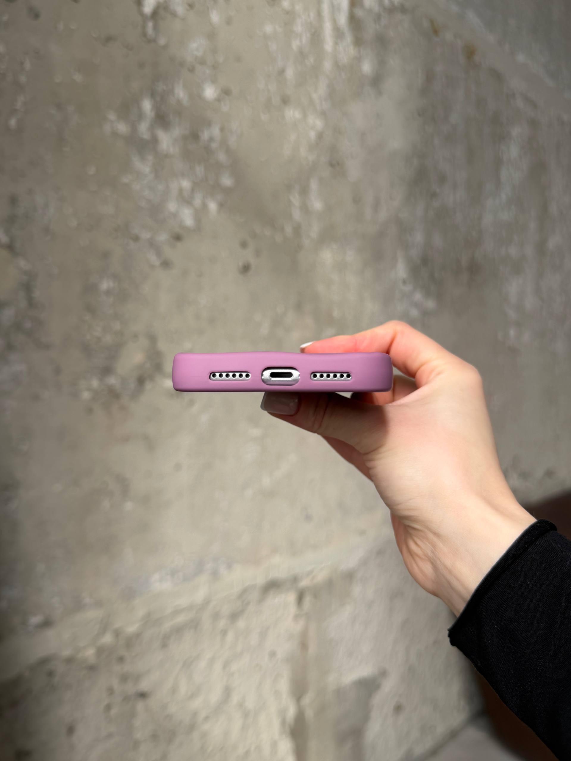 Чехол матовый волнистый Wave Case для iPhone 11 Mauve (08)