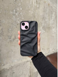 Чохол матовий хвилястий Wave Case на iPhone 13 Black (07)