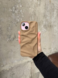 Чохол матовий хвилястий Wave Case на iPhone 13 Milk Chocolate (05)