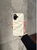 Чохол матовий хвилястий Wave Case на iPhone 16 Beige (01)