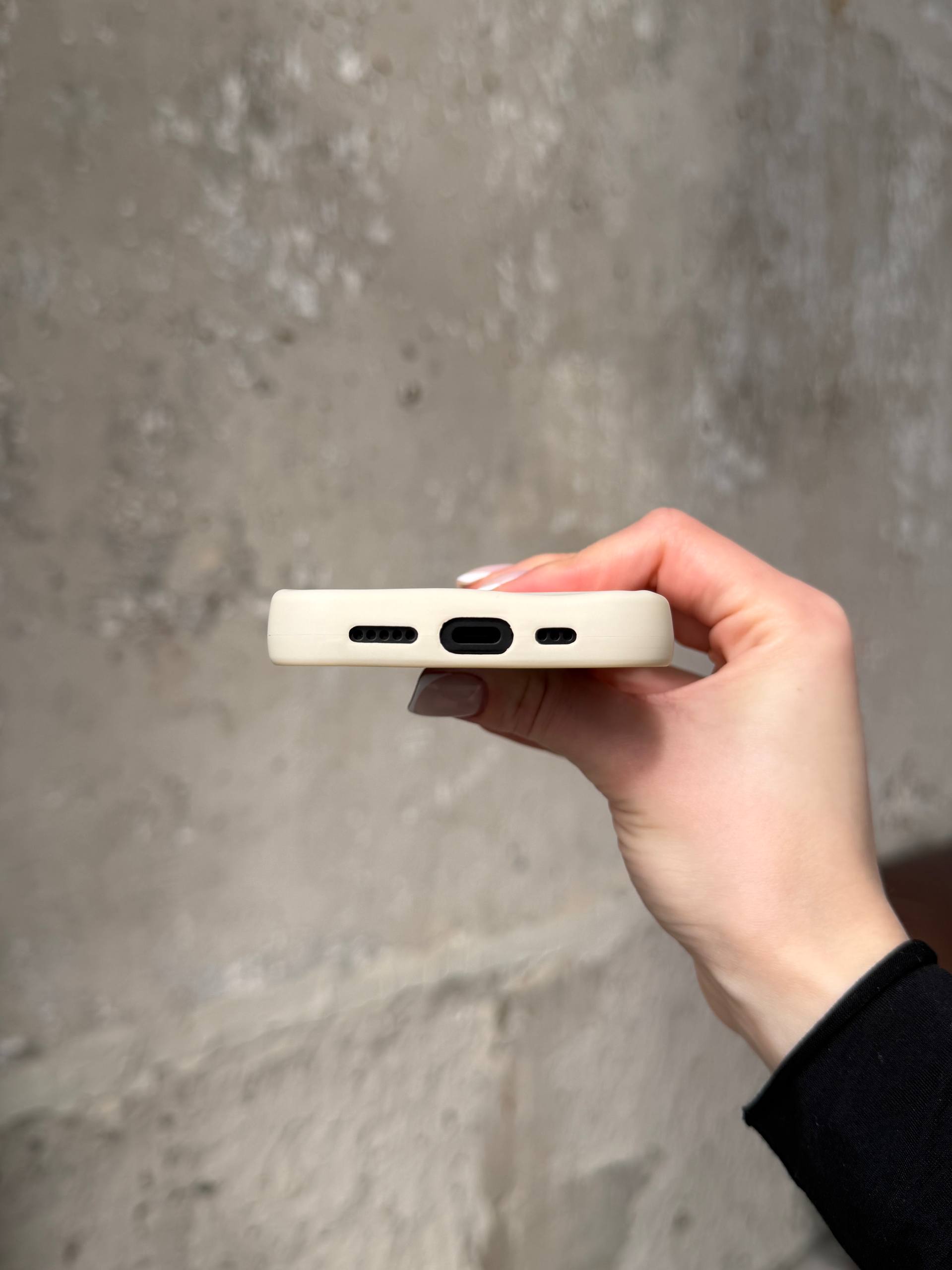 Чехол матовый волнистый Wave Case для iPhone 17 Beige (01)