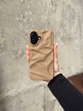 Чохол матовий хвилястий Wave Case на iPhone 16 Milk Chocolate (05)