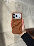 Чохол матовий хвилястий Wave Case на iPhone 17 Pro Max Brown (03)