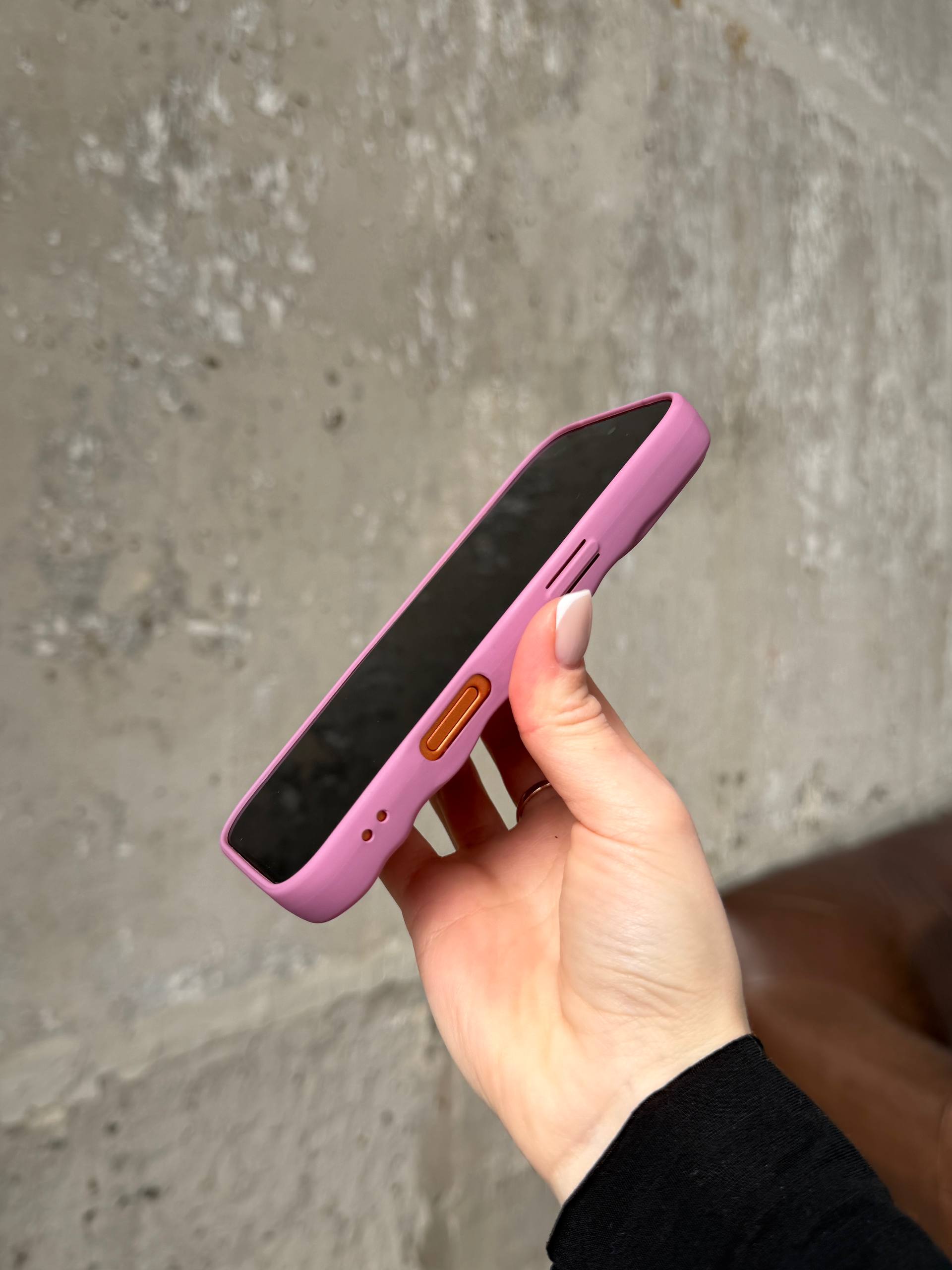 Чохол матовий хвилястий Wave Case на iPhone 17 Pro Max Mauve (08)